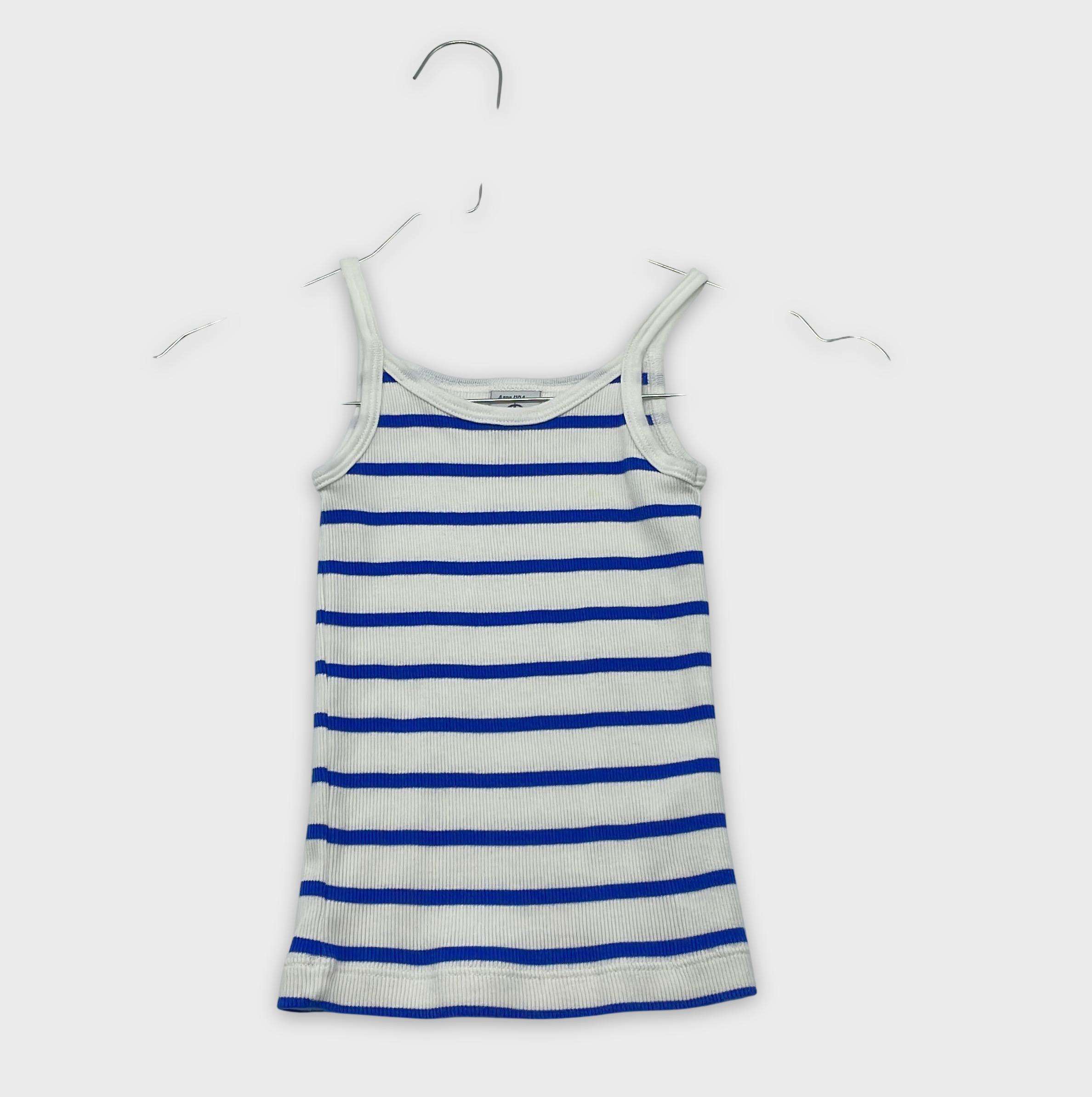 0-T-shirt manches courtes Petit Bateau 4 ans