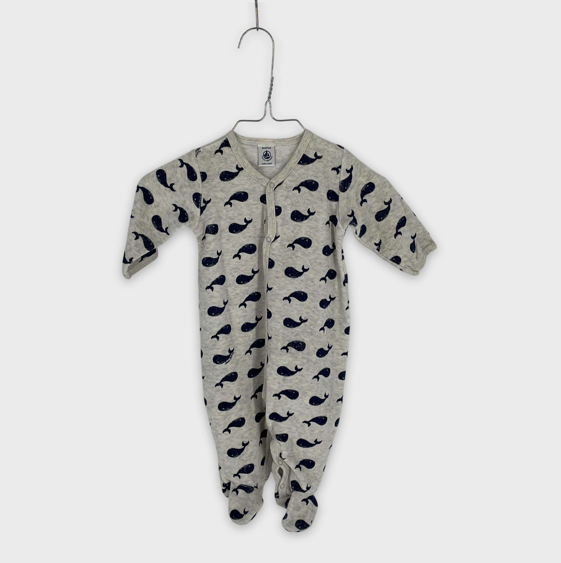 0-Pyjama long Petit Bateau 6 mois