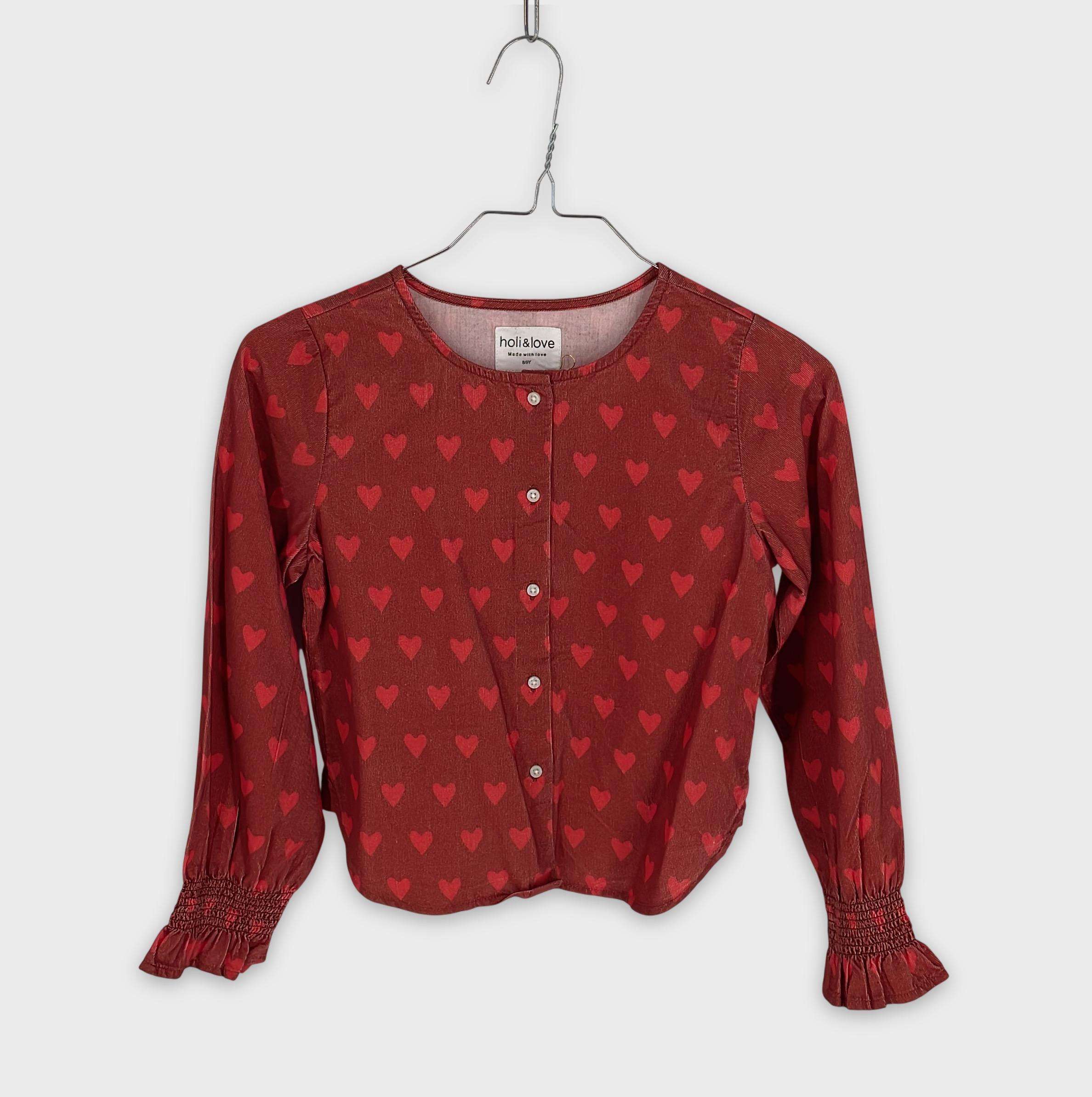 0-Chemise/blouse Holi & Love 8-9 Ans