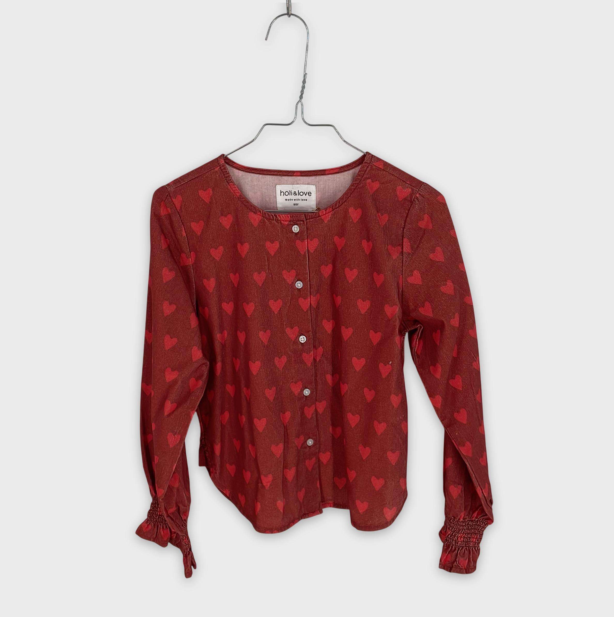 0-Chemise/blouse Holi & Love 8-9 Ans