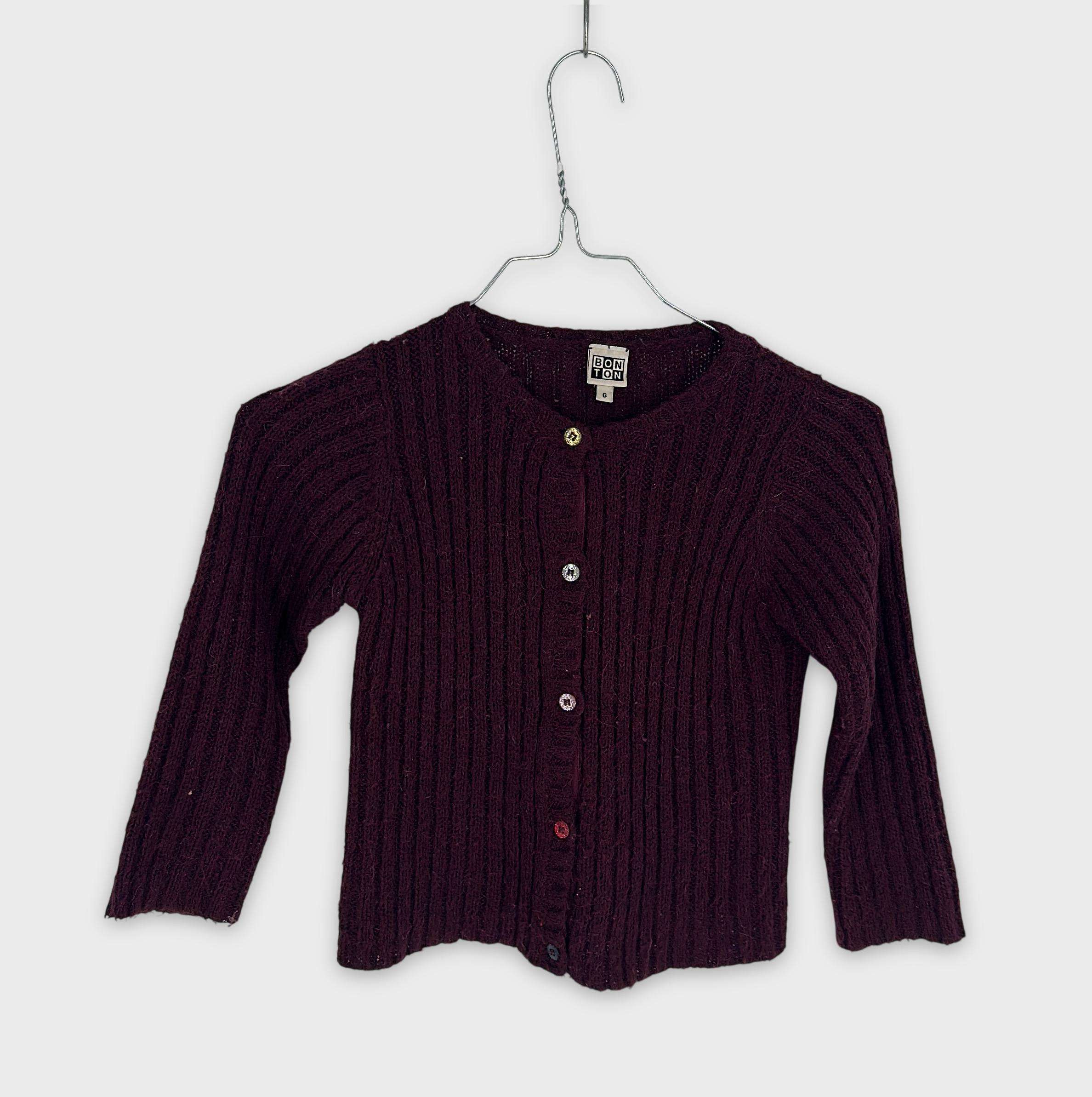 0-Gilet Bonton 6 ans