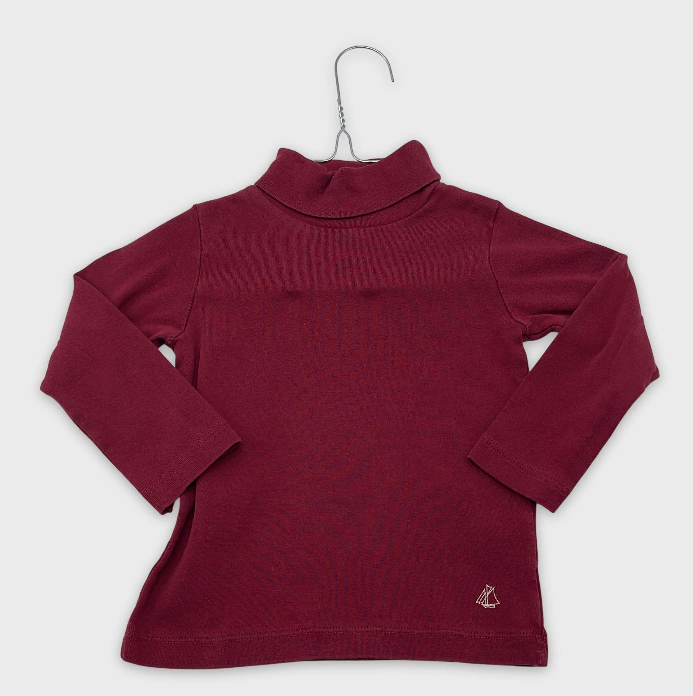 0-T-shirt manches longues Petit Bateau 3 ans