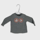 0-T-shirt manches longues Jbc 9 mois
