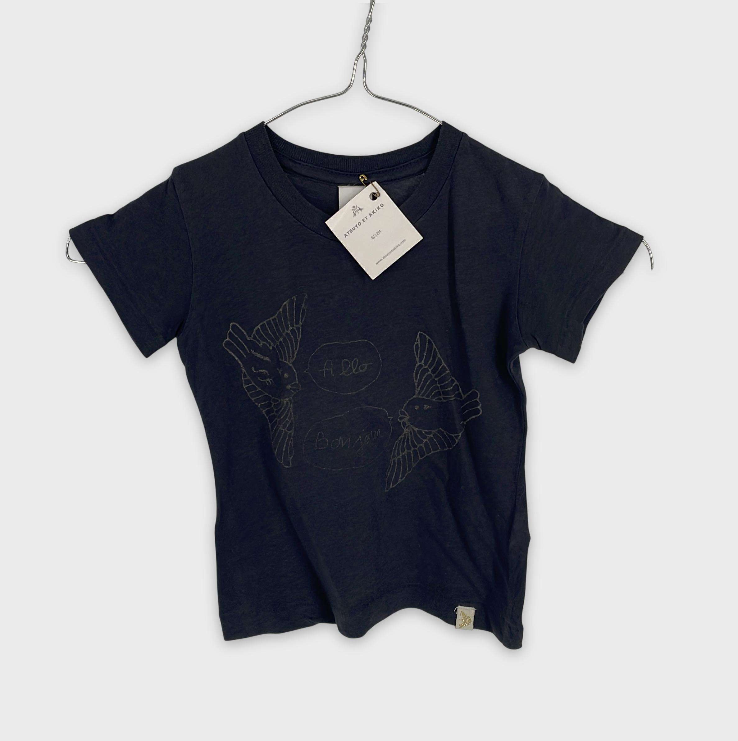 0-T-shirt manches courtes Marque Inconnue 6-12 Mois