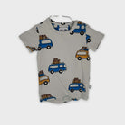 0-T-shirt manches courtes Carlijnq 3-6 Mois
