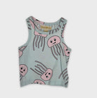 0-T-shirt manches courtes Hugo loves Tiki 12-18 Mois