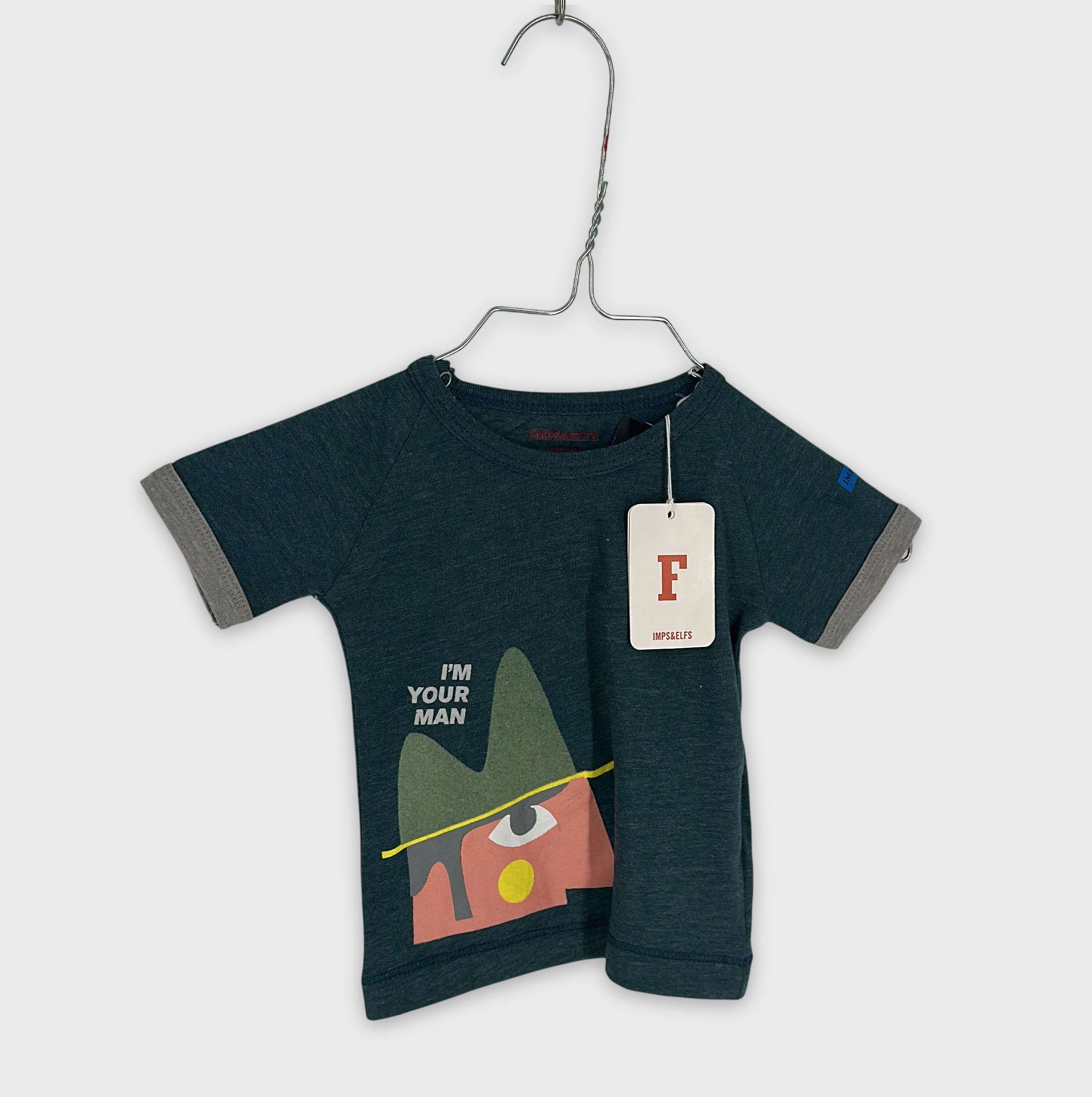 0-T-shirt manches courtes Imps & Elfs 6 mois