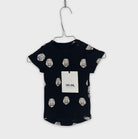 0-T-shirt manches courtes Carlijnq 6-12 Mois