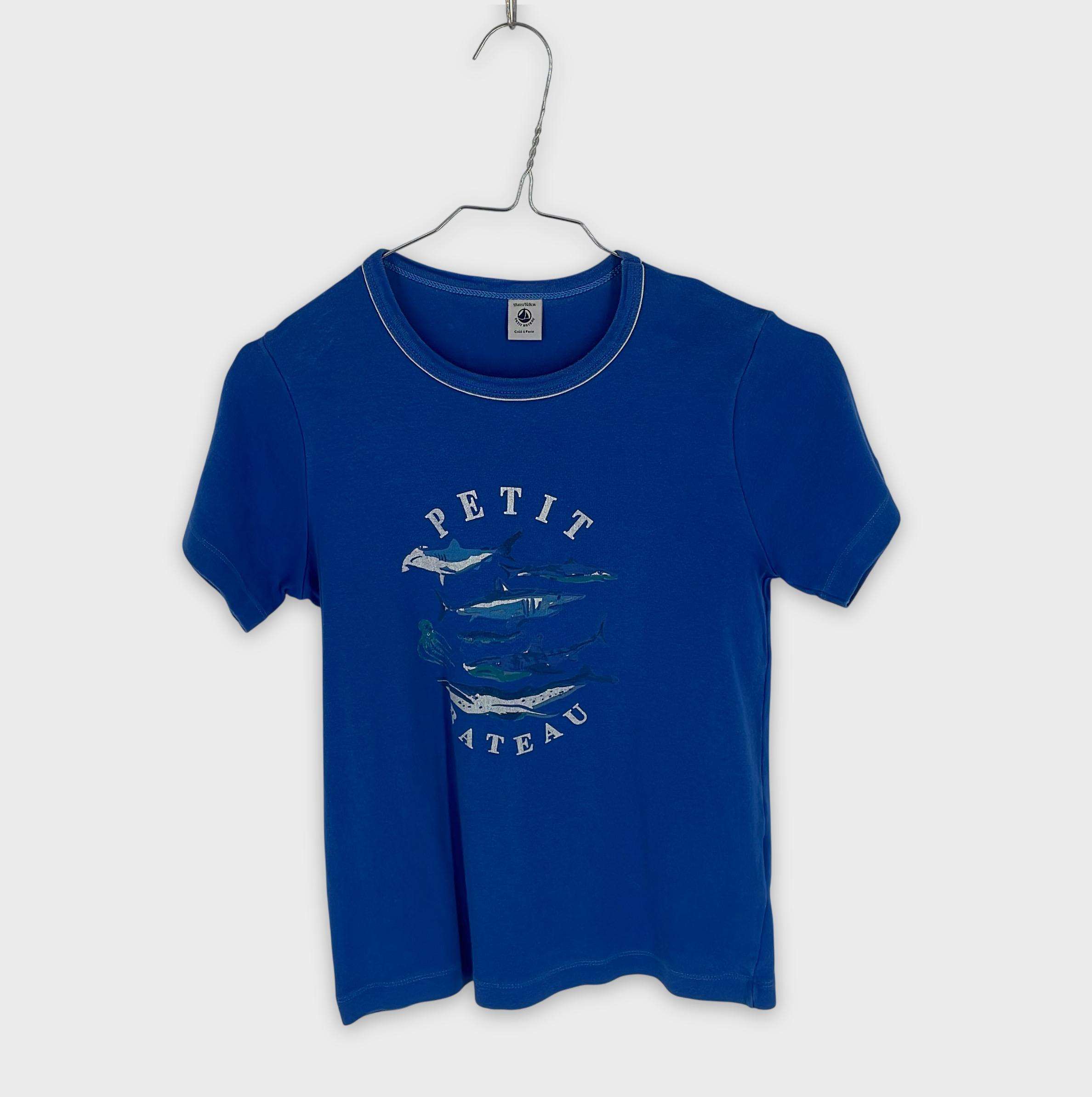 0-T-shirt manches courtes Petit Bateau 10 ans