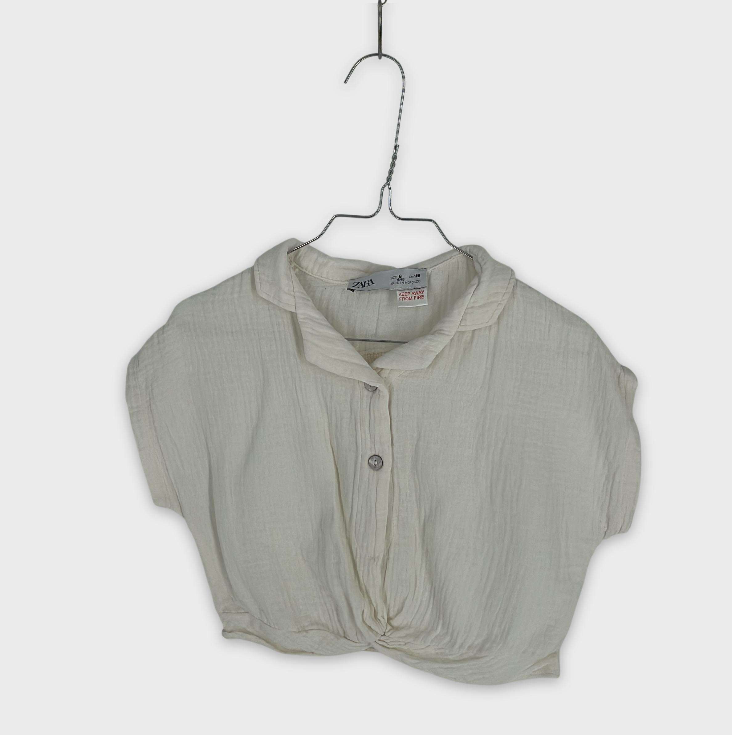 0-Chemise/blouse Zara Kids 6 ans