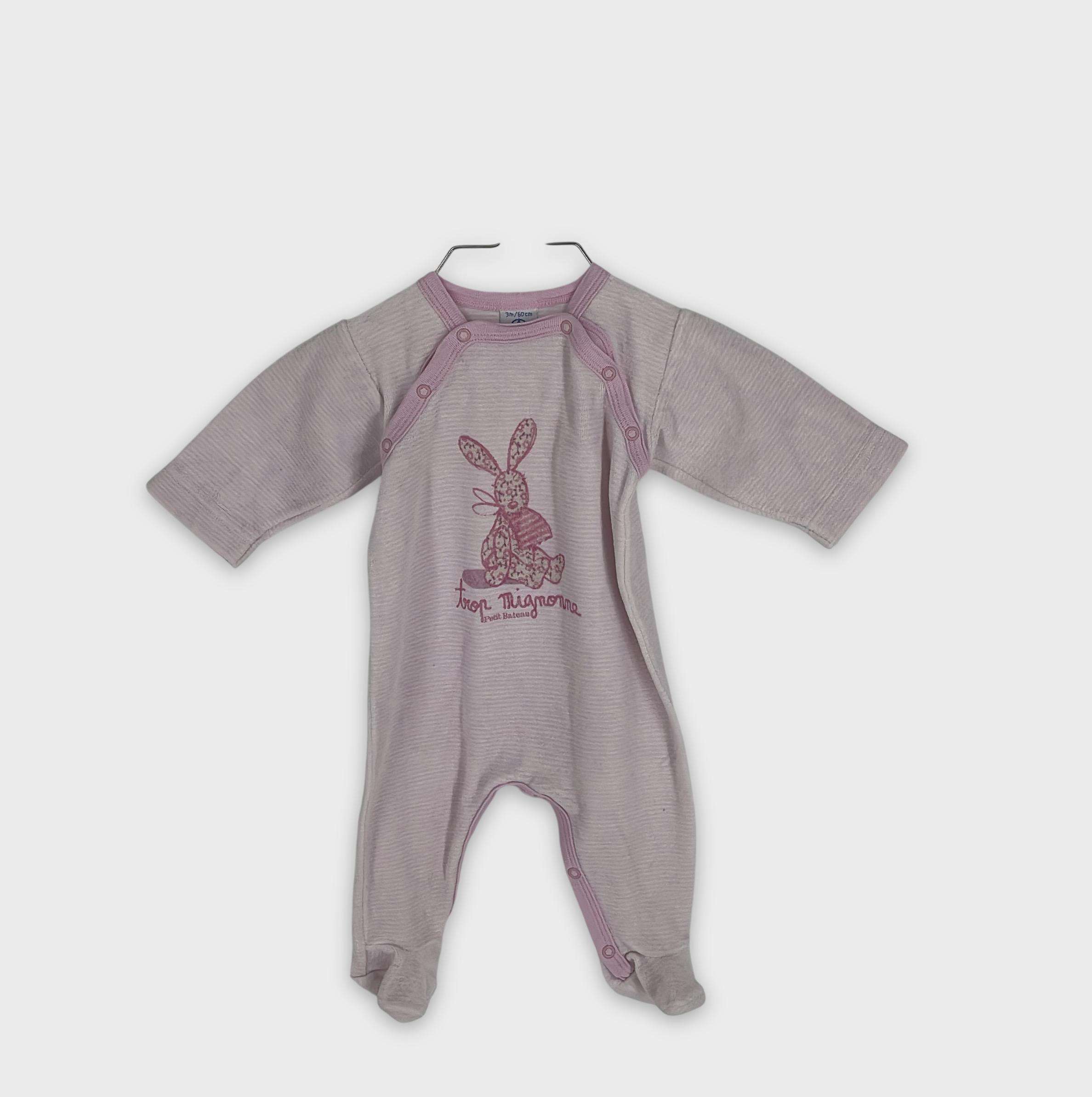 0-Pyjama long Petit Bateau 3 mois