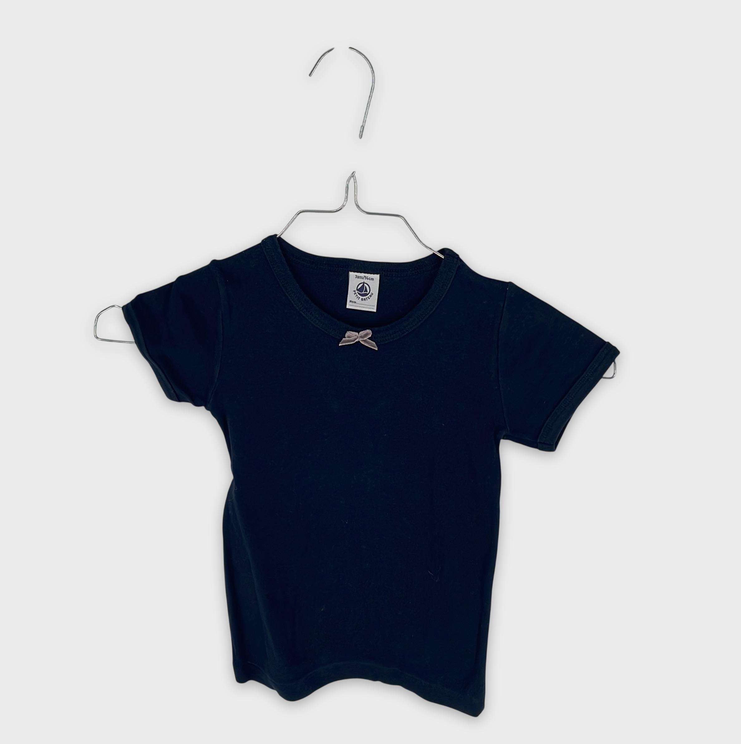 0-T-shirt manches courtes Petit Bateau 3 ans