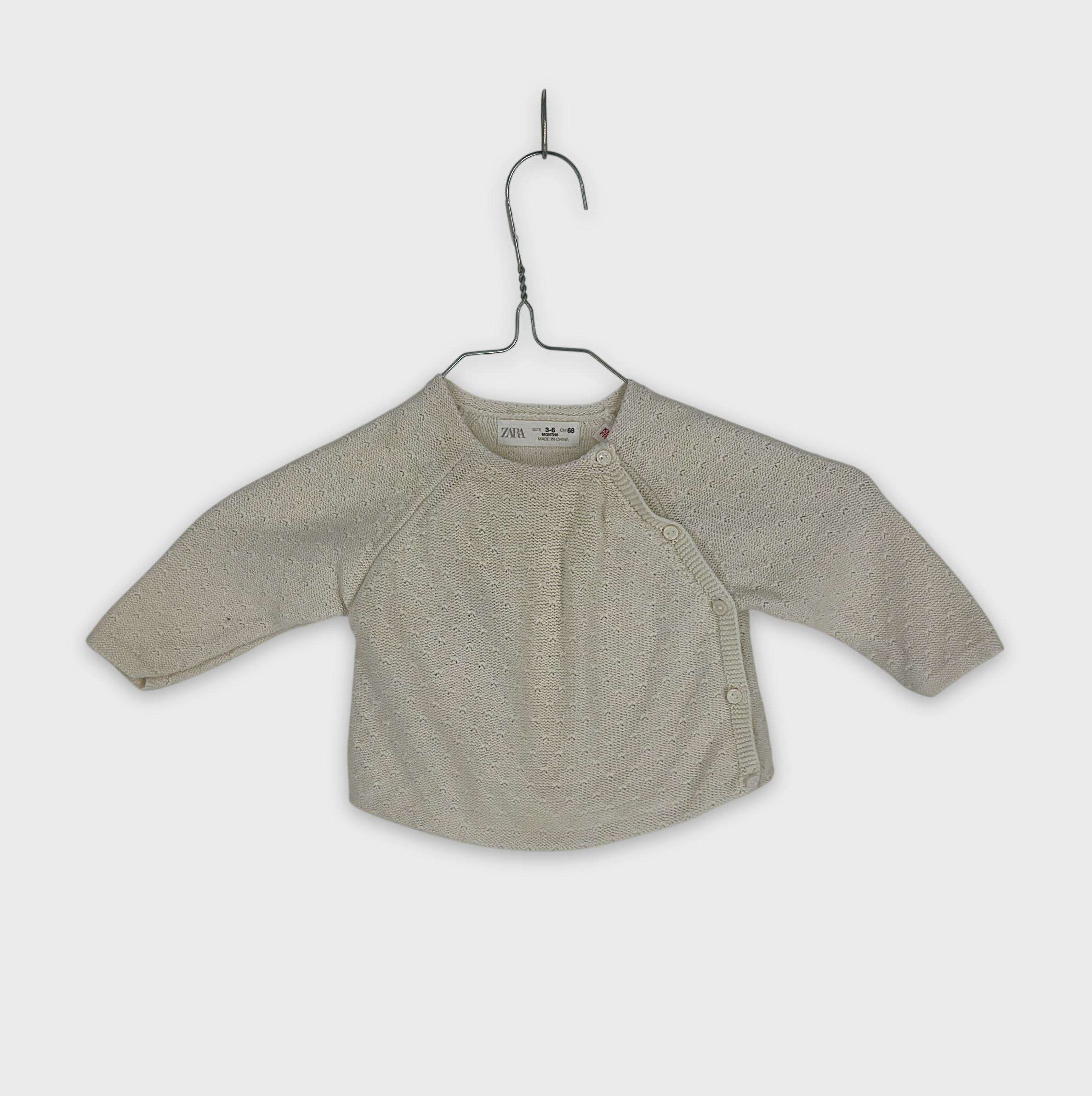 0-Gilet Zara Baby 3-6 Mois
