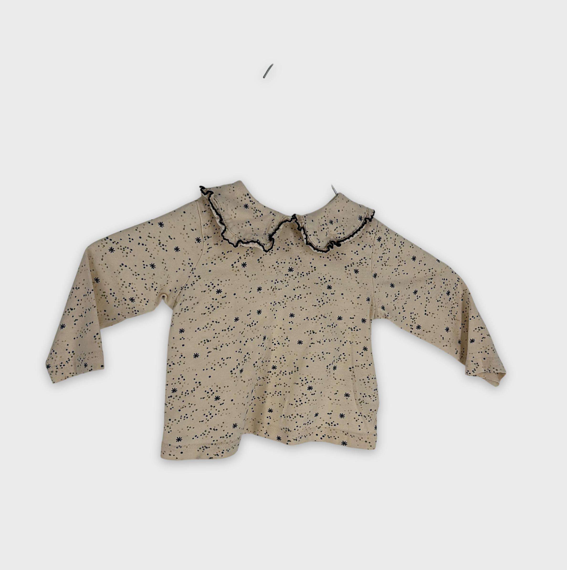 0-T-shirt manches longues Bout'Chou 9 mois