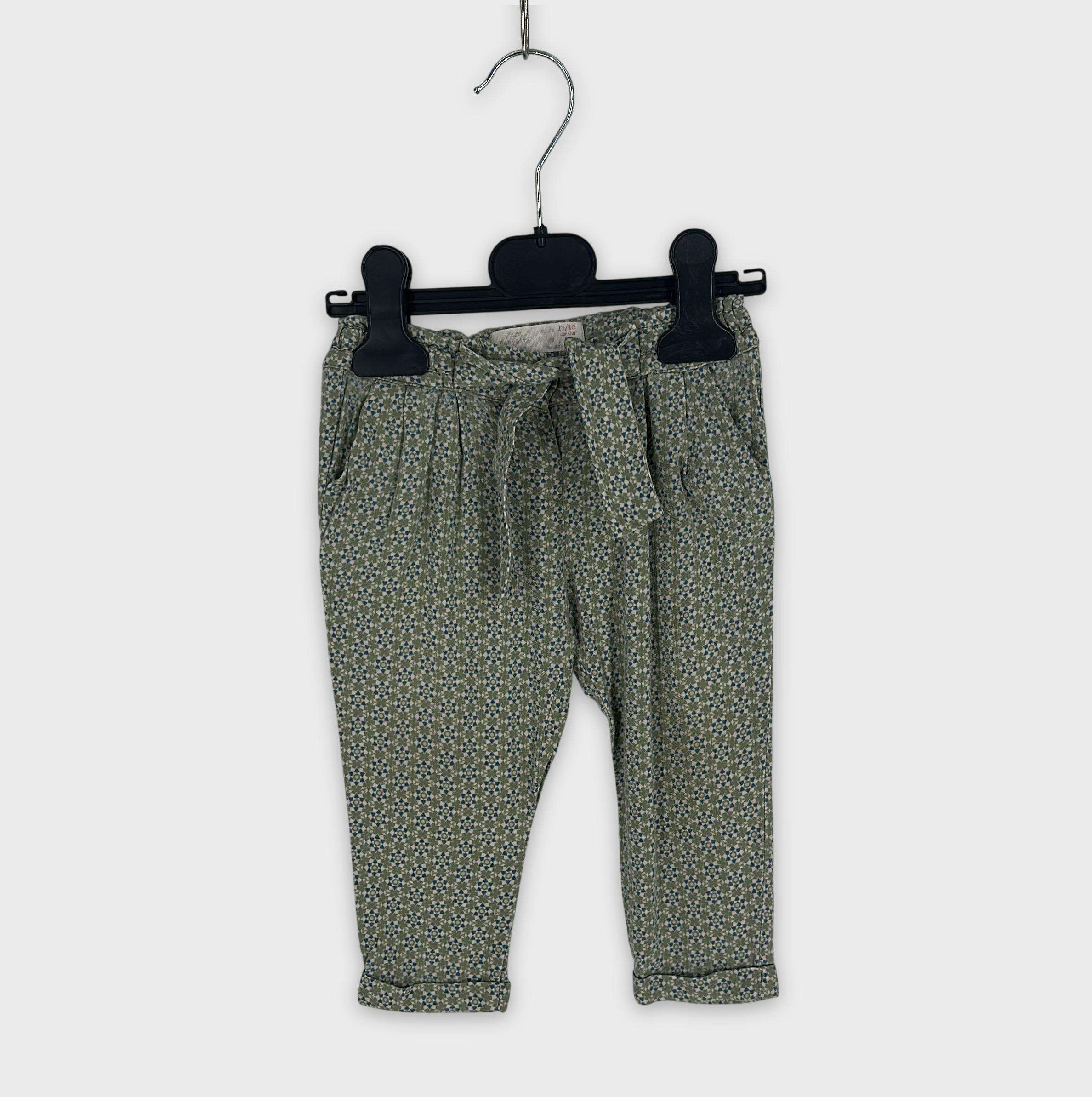 0-Pantalon Zara Baby 12-18 Mois