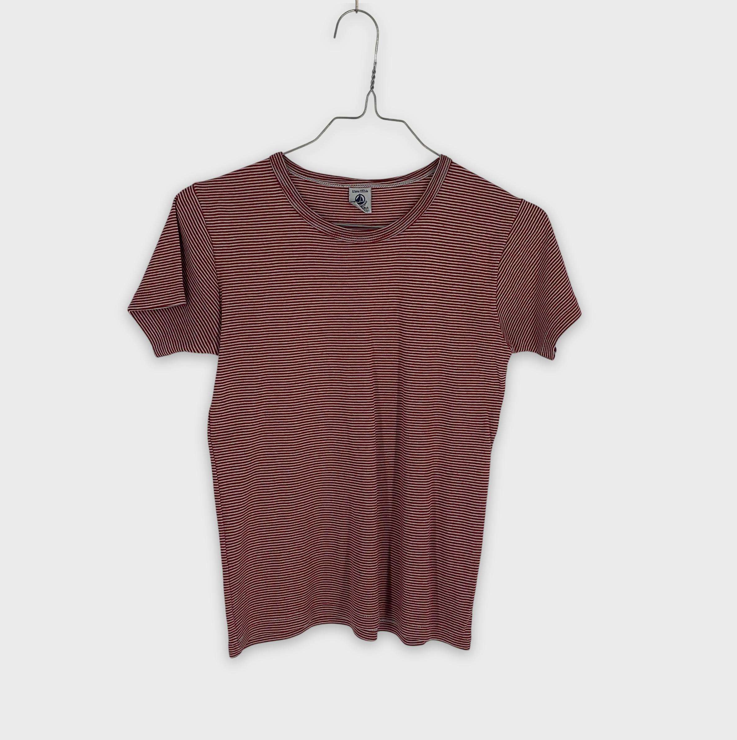 0-T-shirt manches courtes Petit Bateau 12 ans