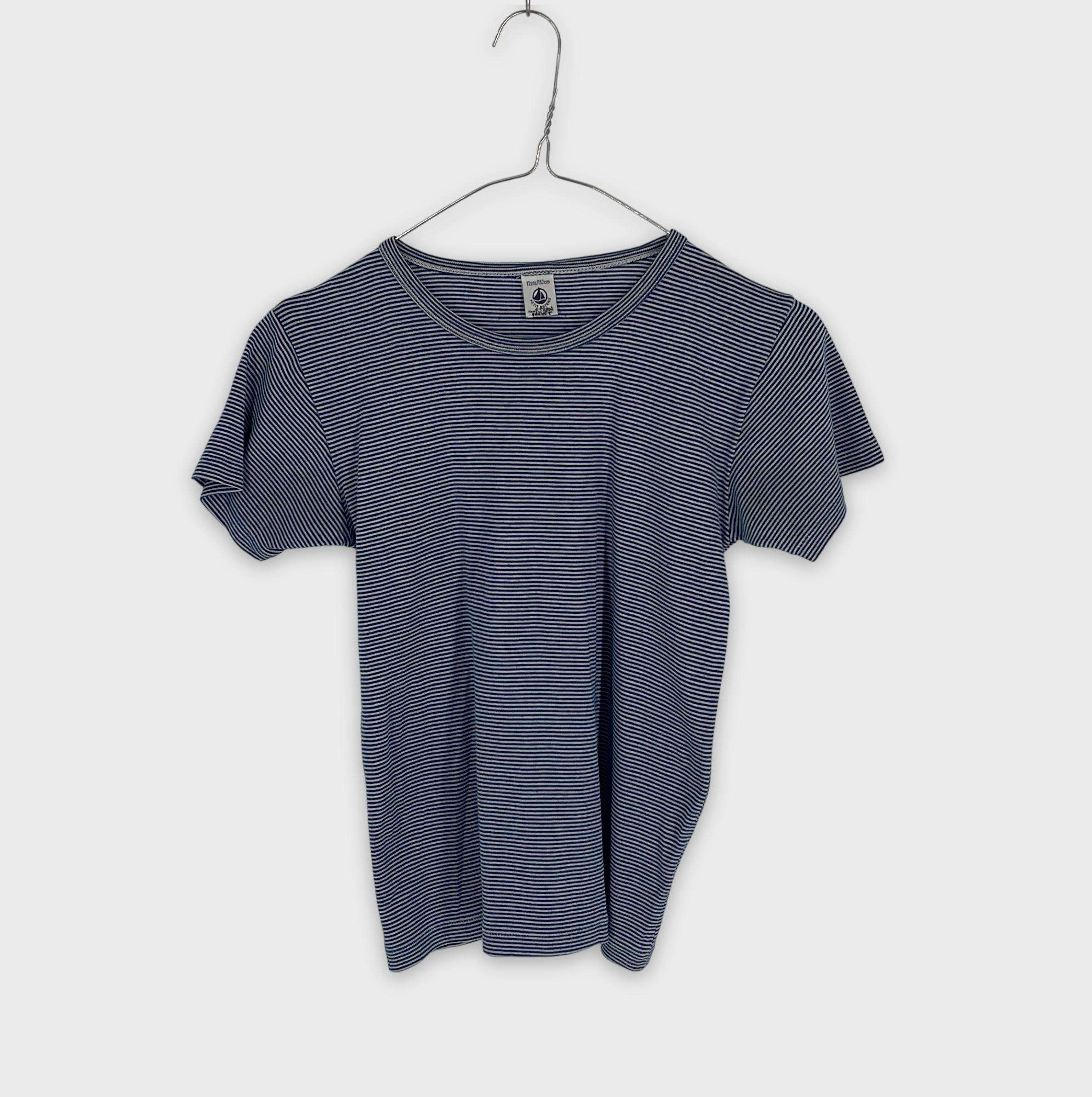 0-T-shirt manches courtes Petit Bateau 12 ans