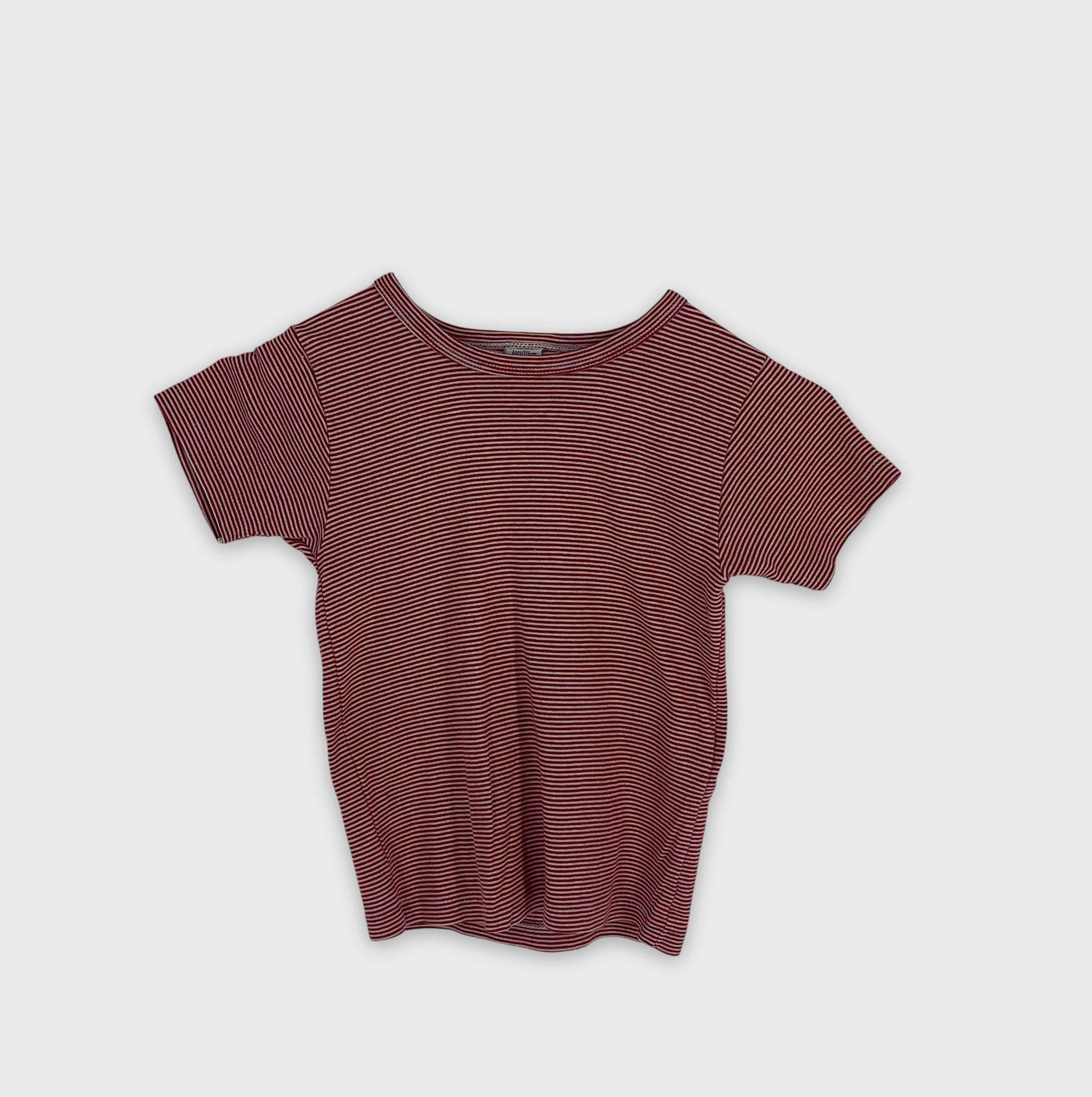 0-T-shirt manches courtes Petit Bateau 6 ans