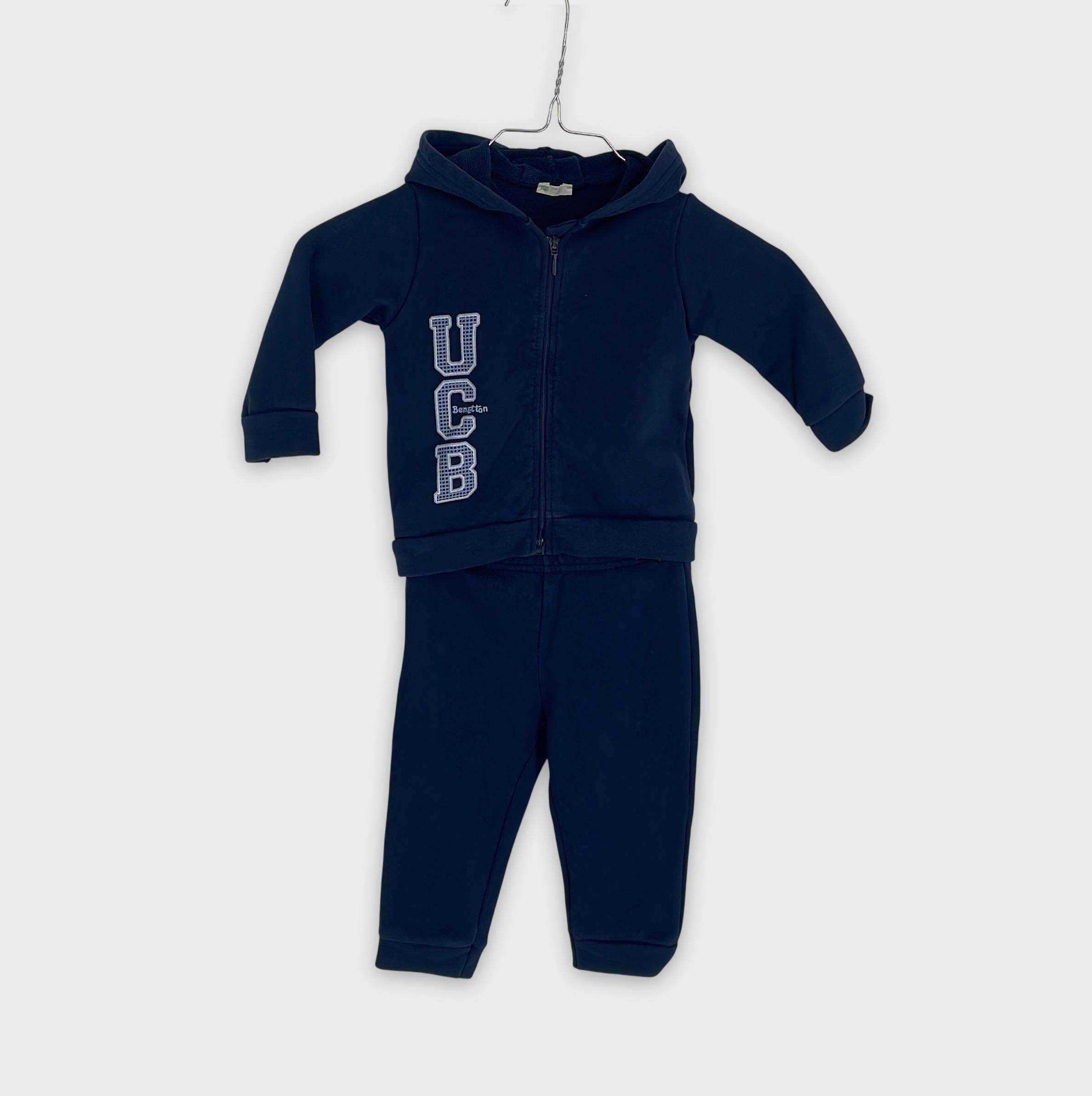 0-Ensemble United Colors Of Benetton 9-12 Mois