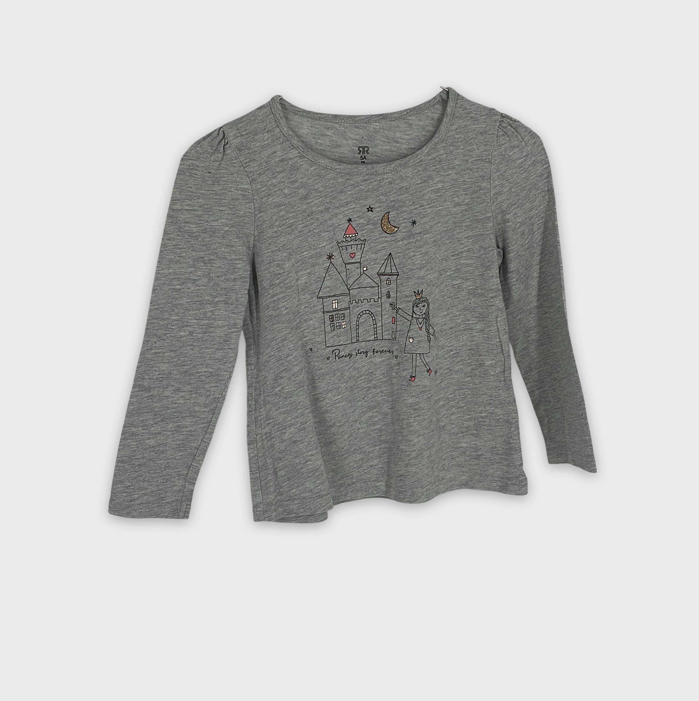 0-T-shirt manches longues La Redoute 5 ans