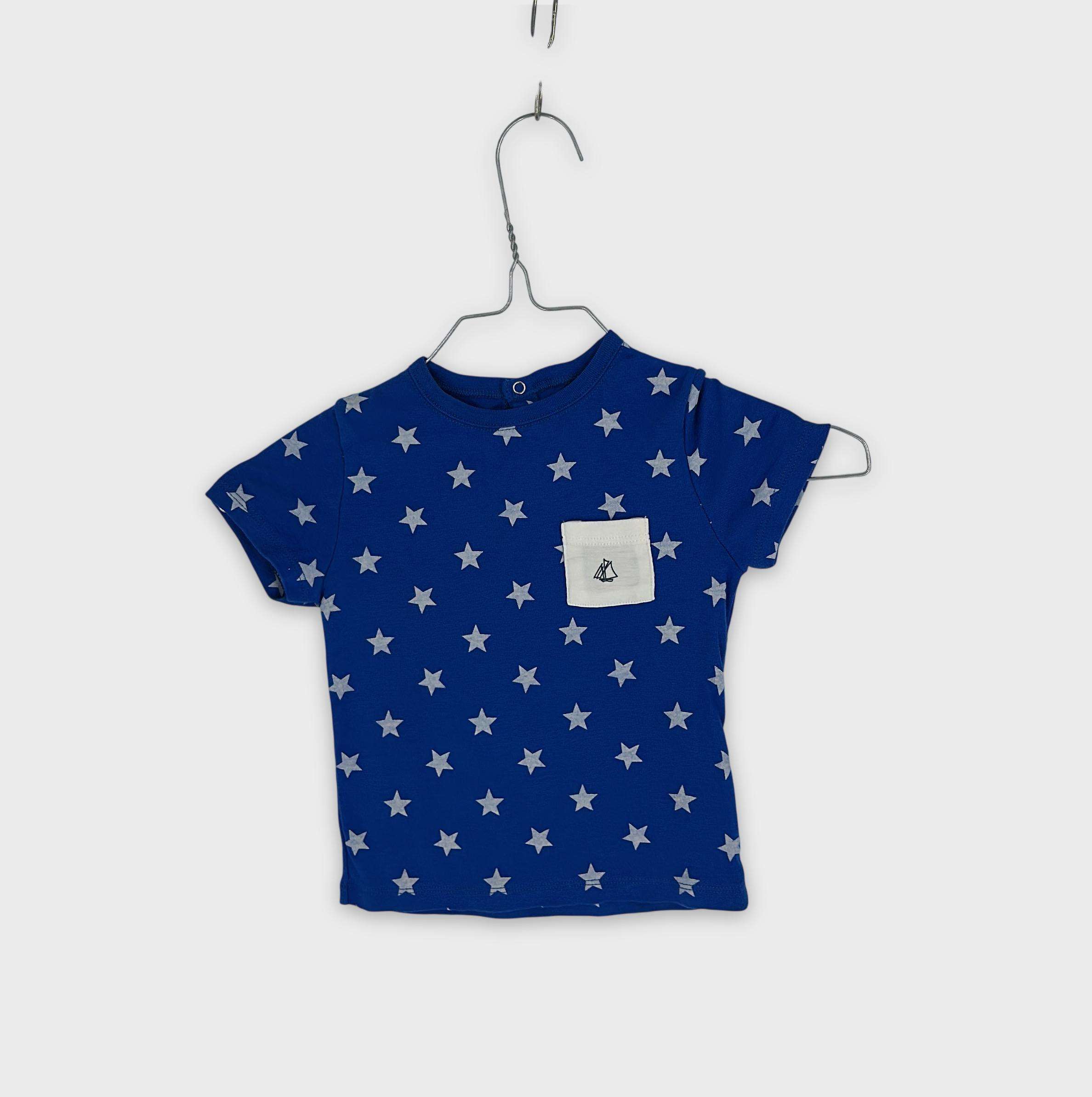 0-T-shirt manches courtes Petit Bateau 3 ans