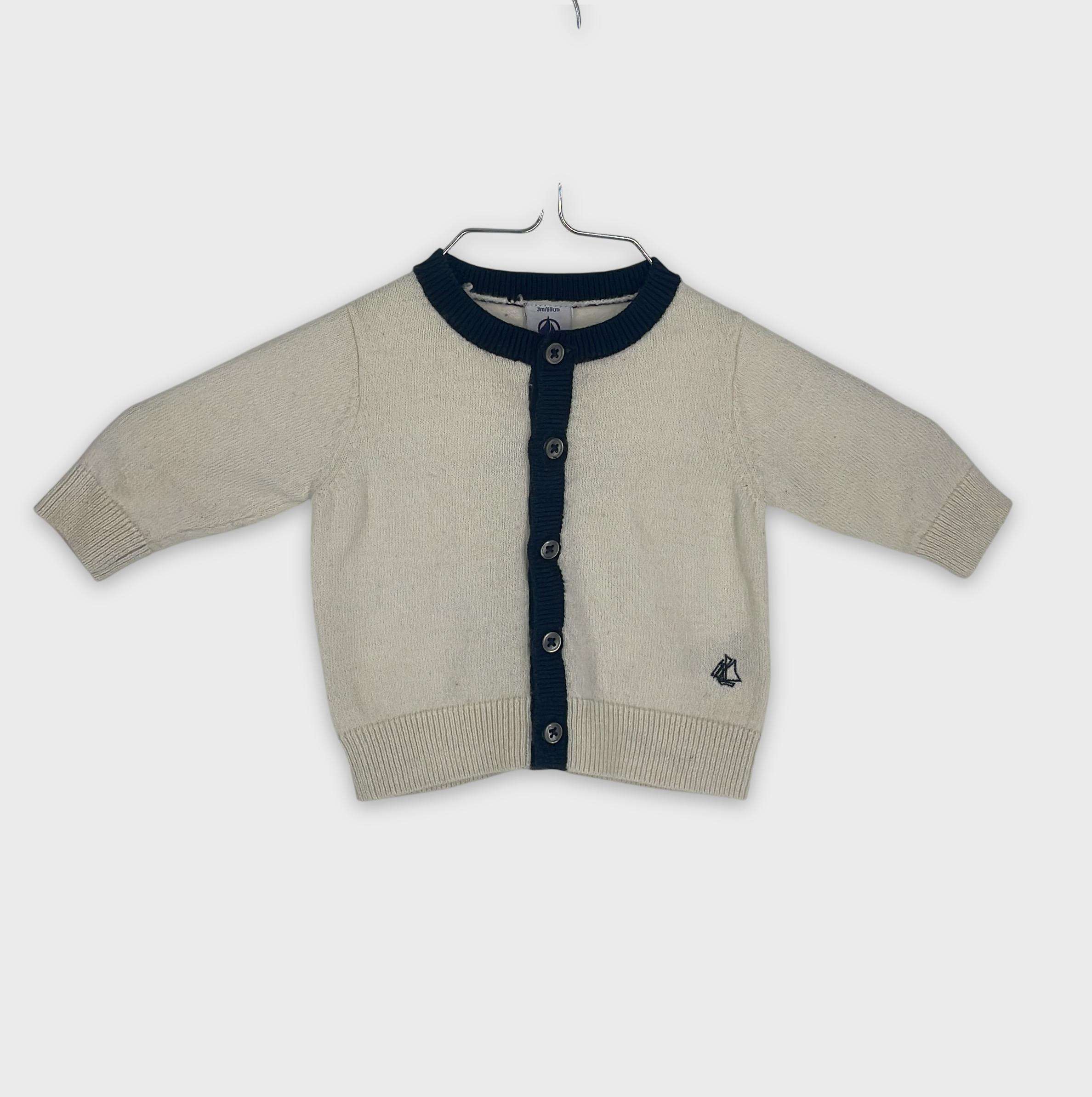 0-Gilet Petit Bateau 3 mois