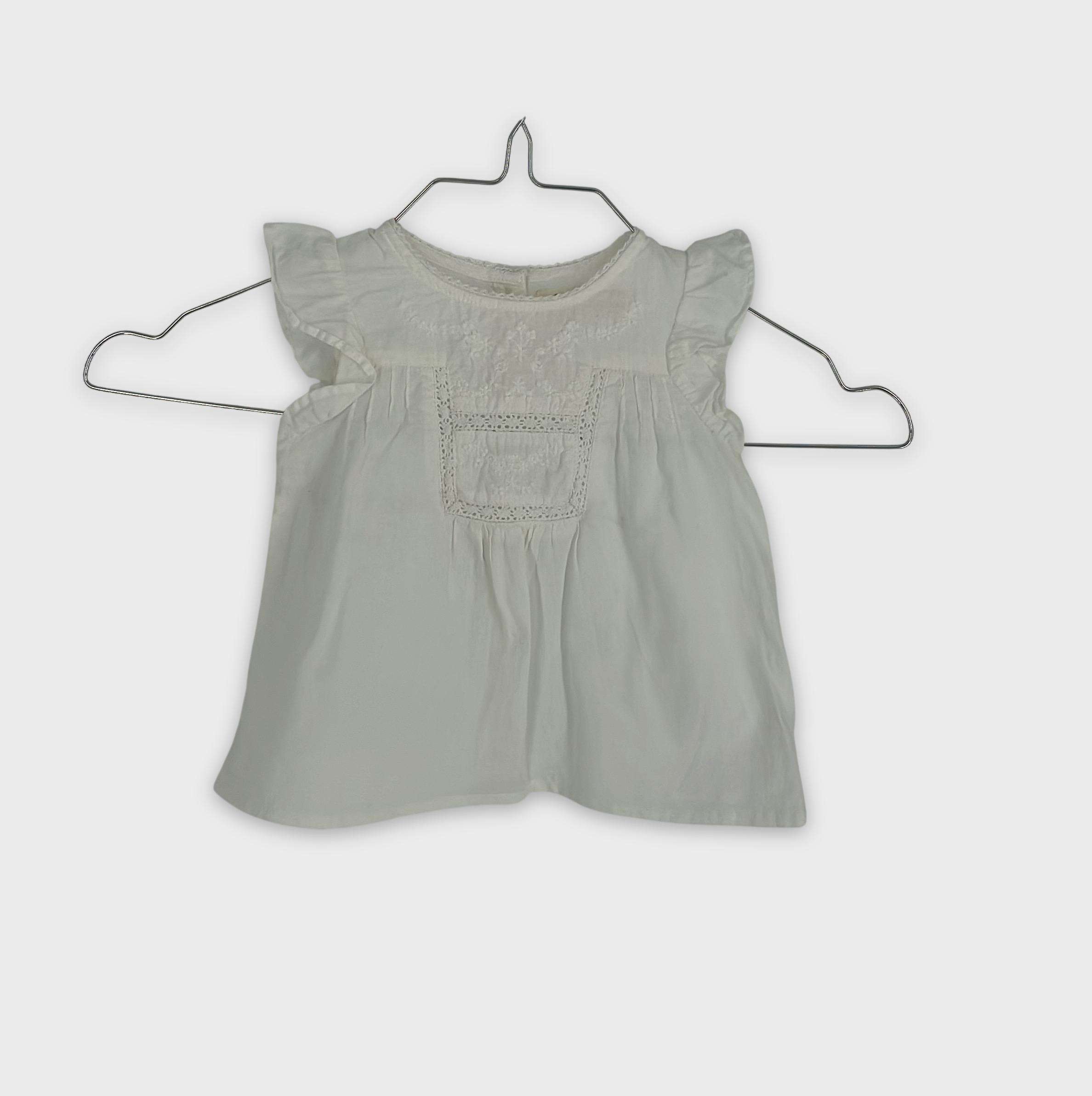 0-Chemise/blouse Zara Baby 3-6 Mois