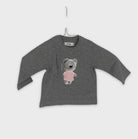 0-T-shirt manches longues P'tit filou 6 mois
