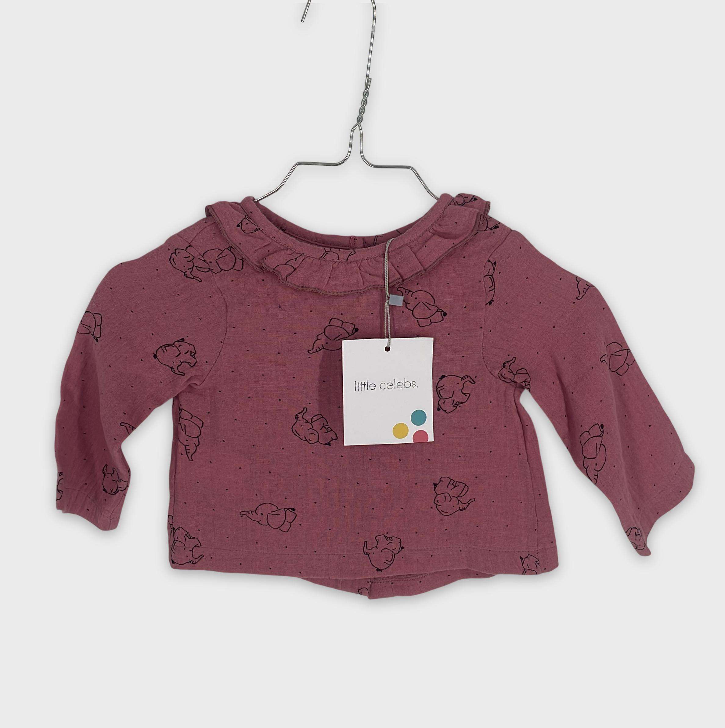 0-Chemise/blouse Little Celebs 6 mois