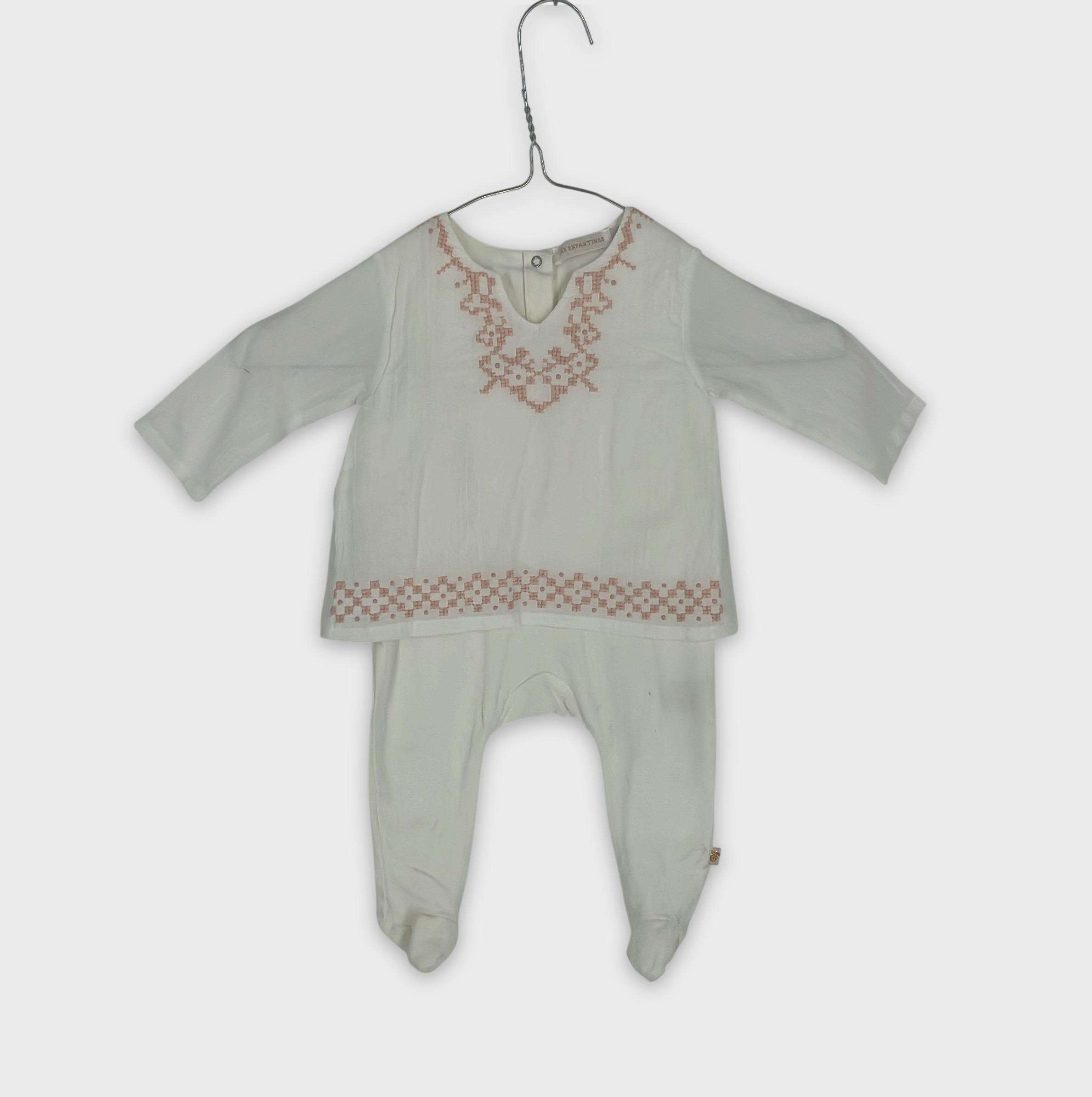 0-Pyjama long Les Enfantines 3 mois