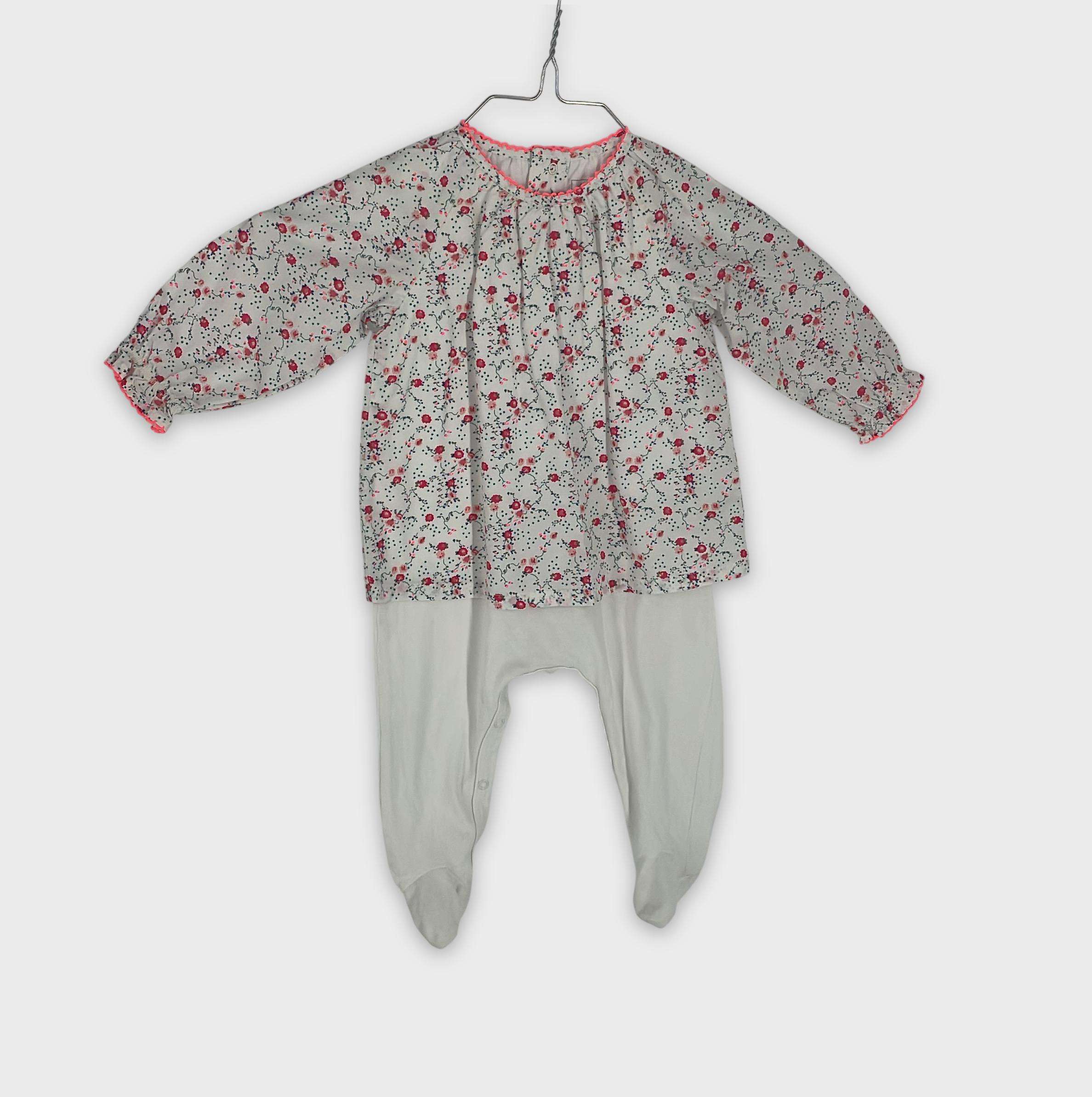 0-Pyjama long Petit Bateau 6 mois