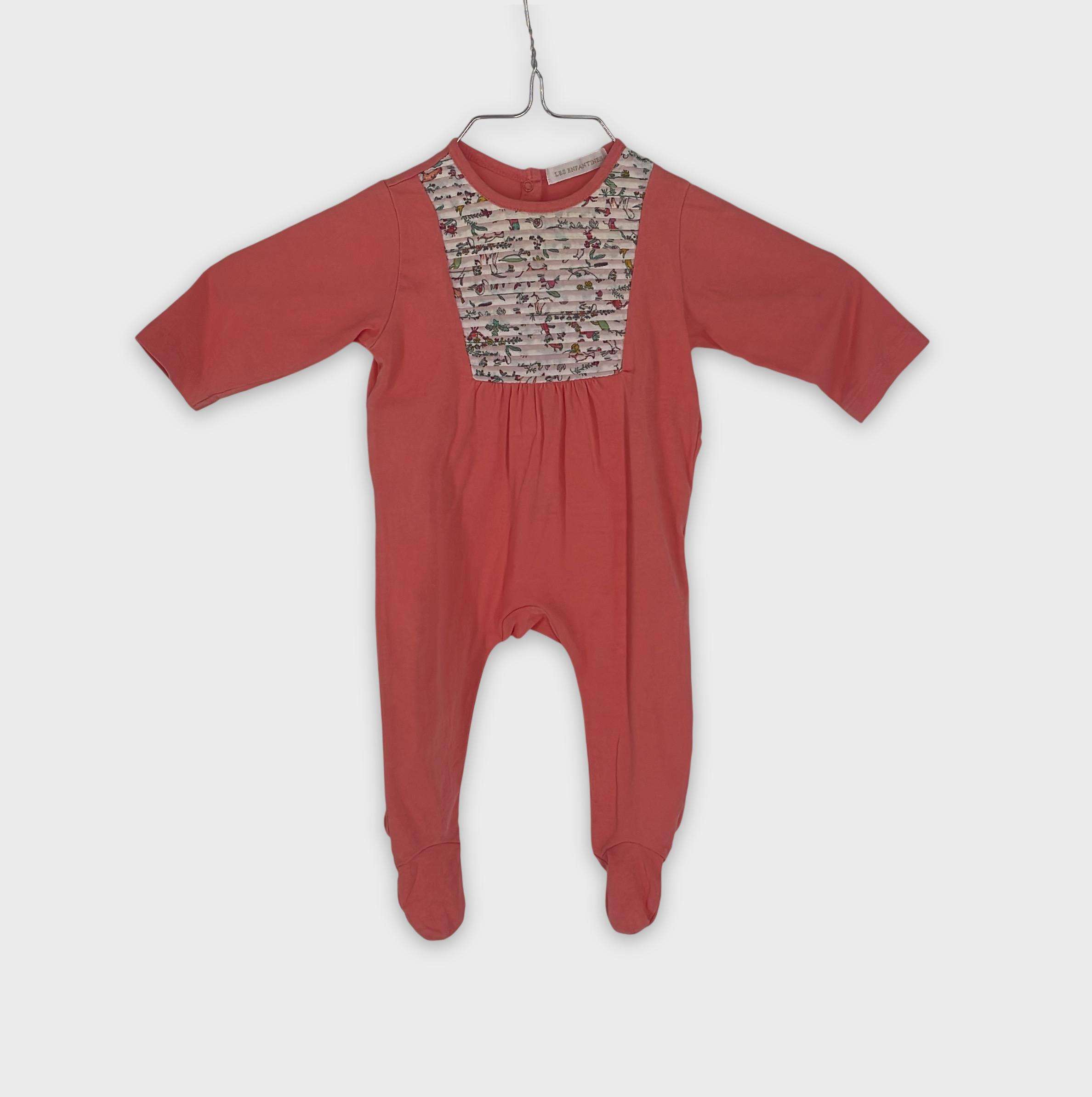 0-Pyjama long Les Enfantines 6-9 Mois