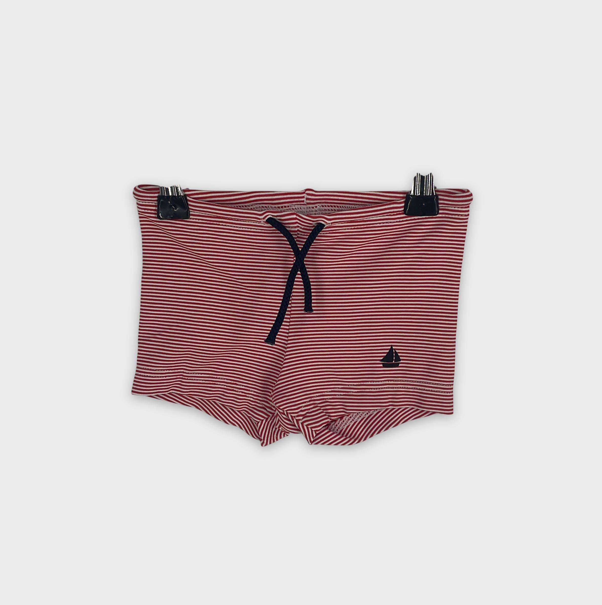 0-Maillot/Anti-uv Petit Bateau 18 mois
