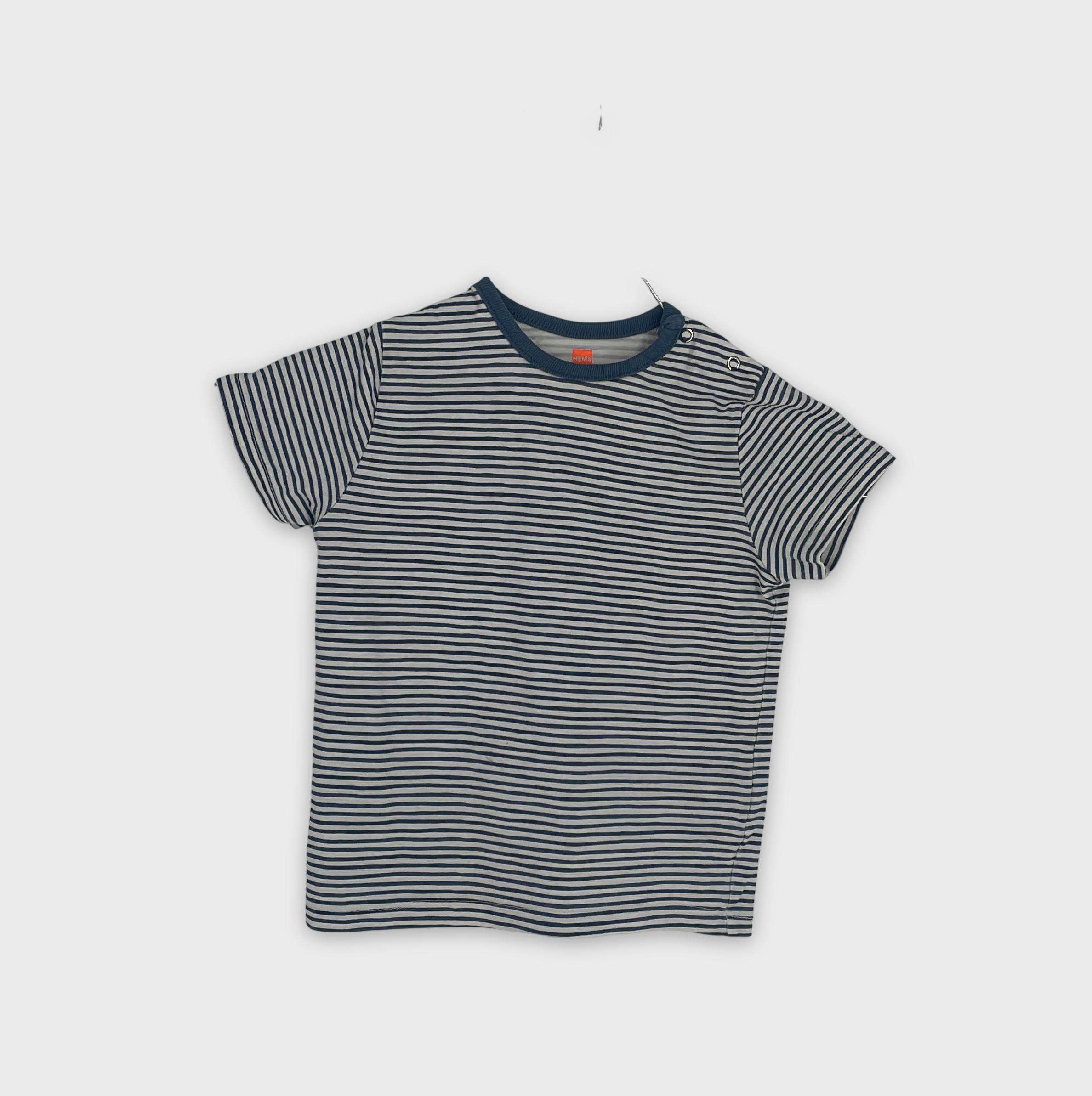 0-T-shirt manches courtes Hema 18 mois