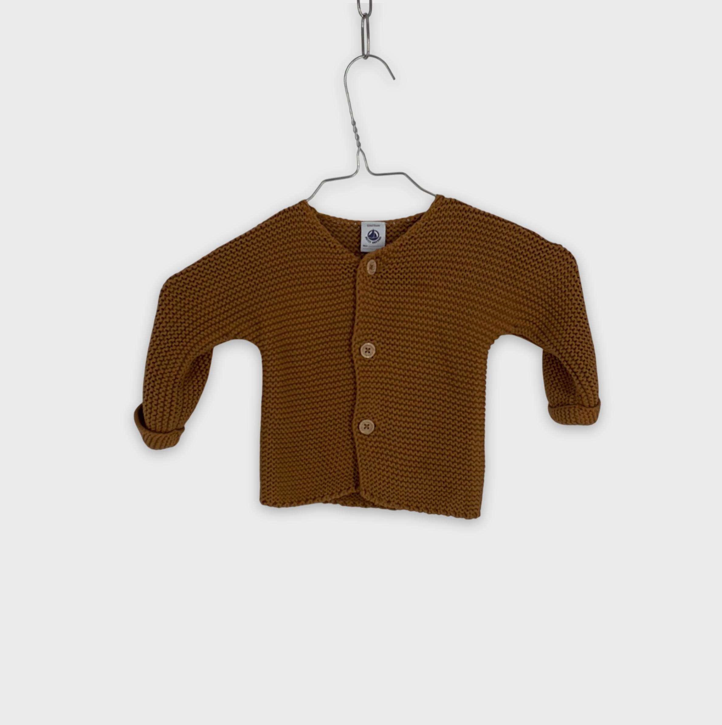 0-Gilet Petit Bateau 12 mois