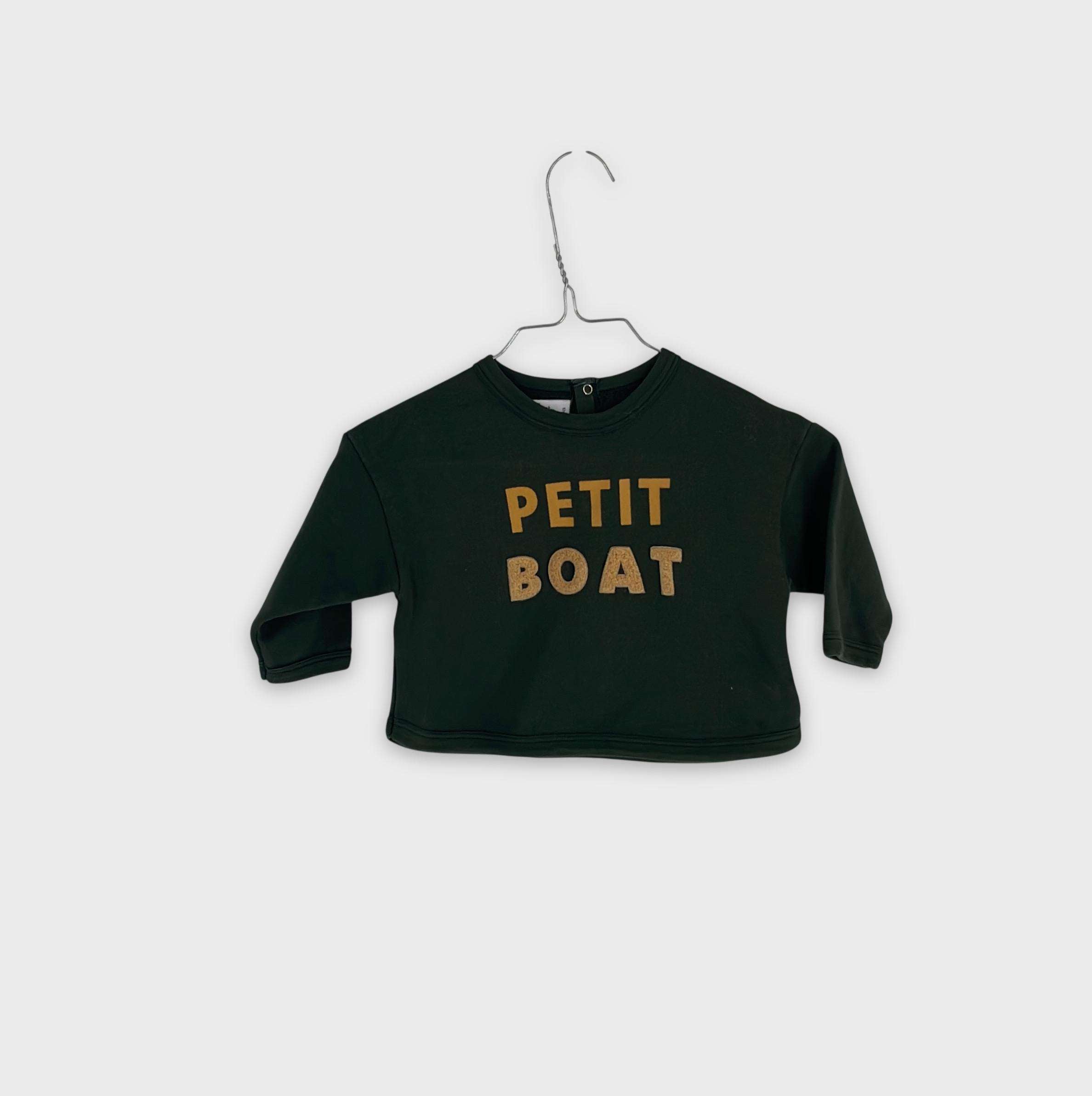 0-Sweat Petit Bateau 12 mois