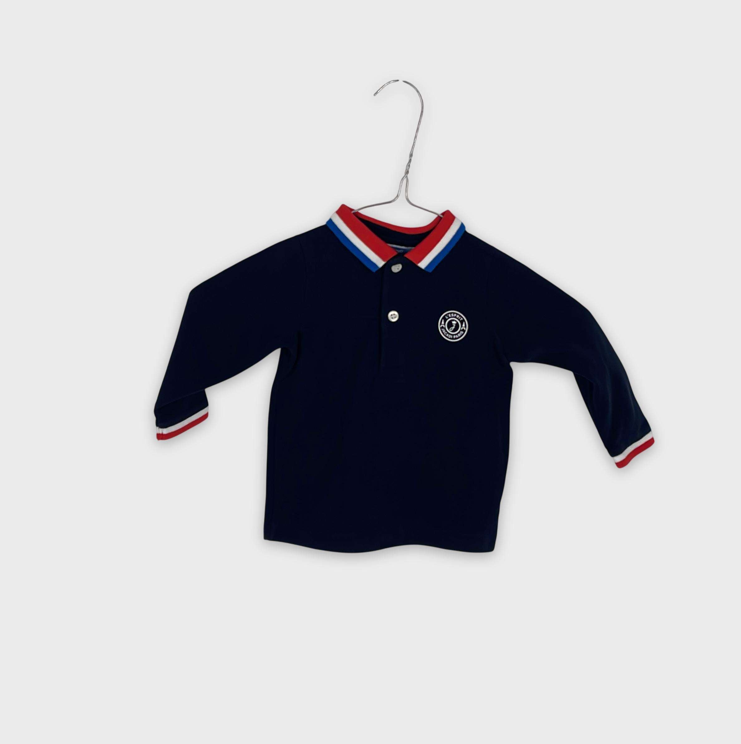 0-T-shirt manches longues Jacadi 12 mois