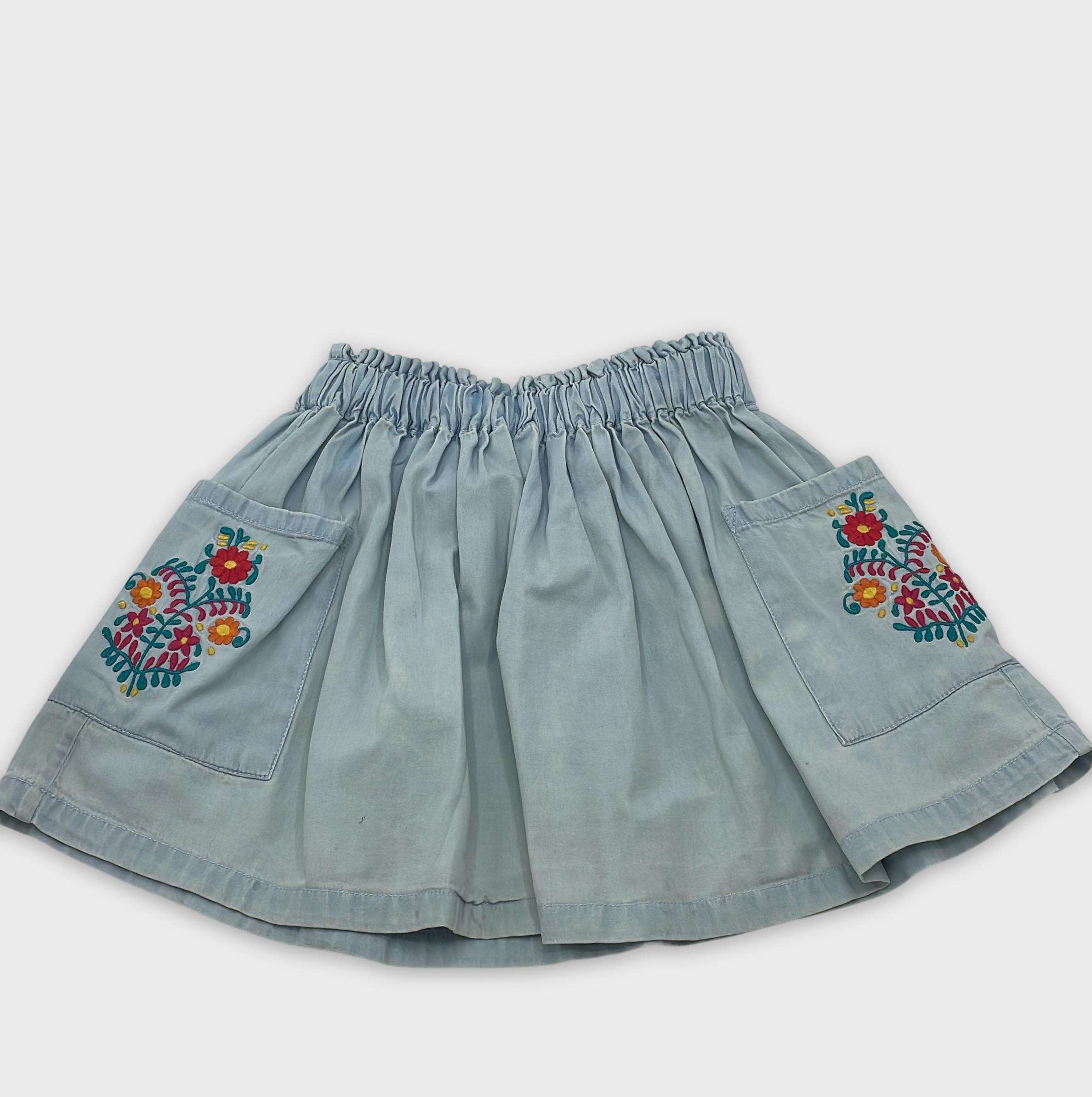 0-Jupe Bonton 4 ans
