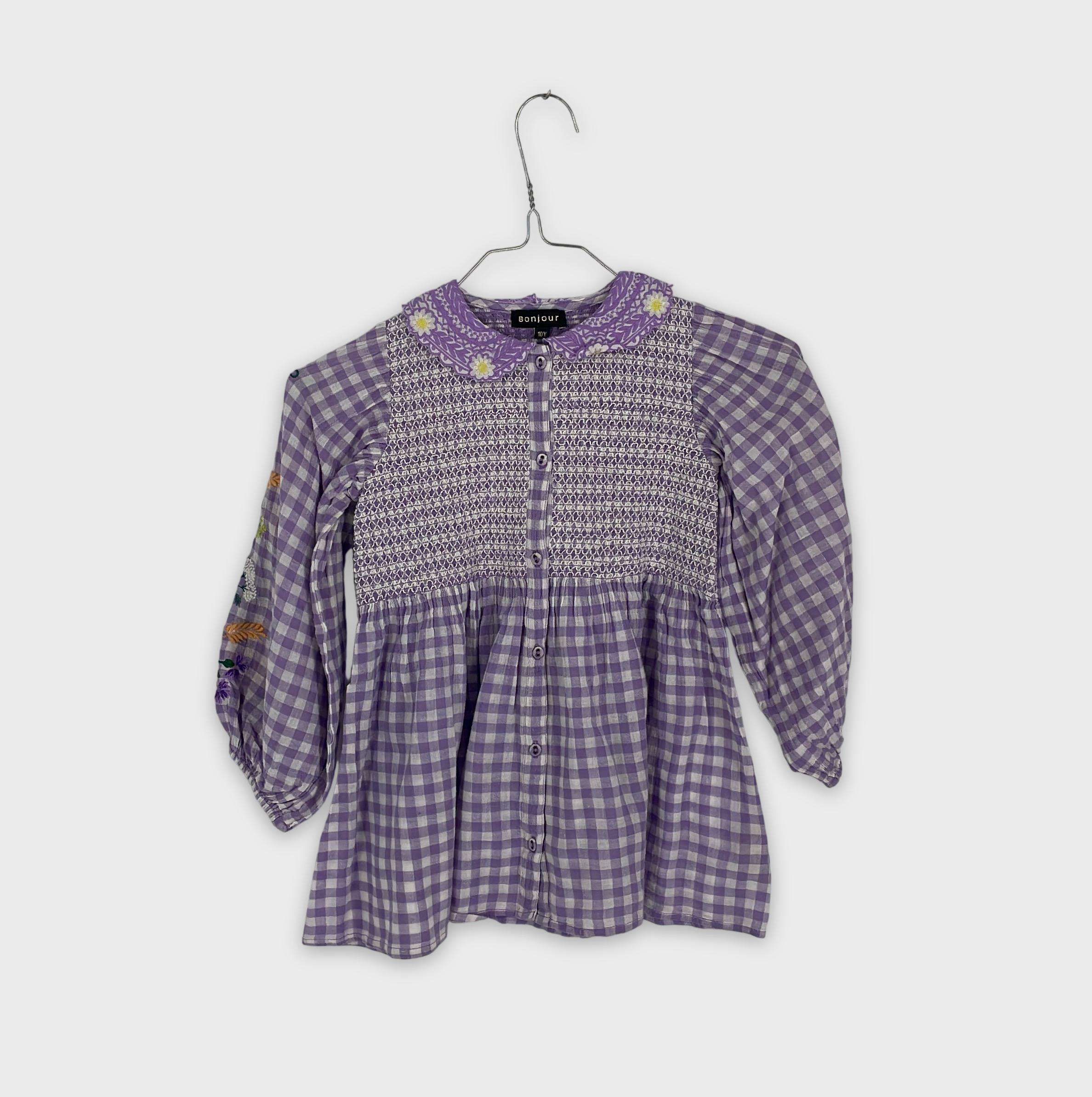 0-Chemise/blouse Bonjour 10 ans