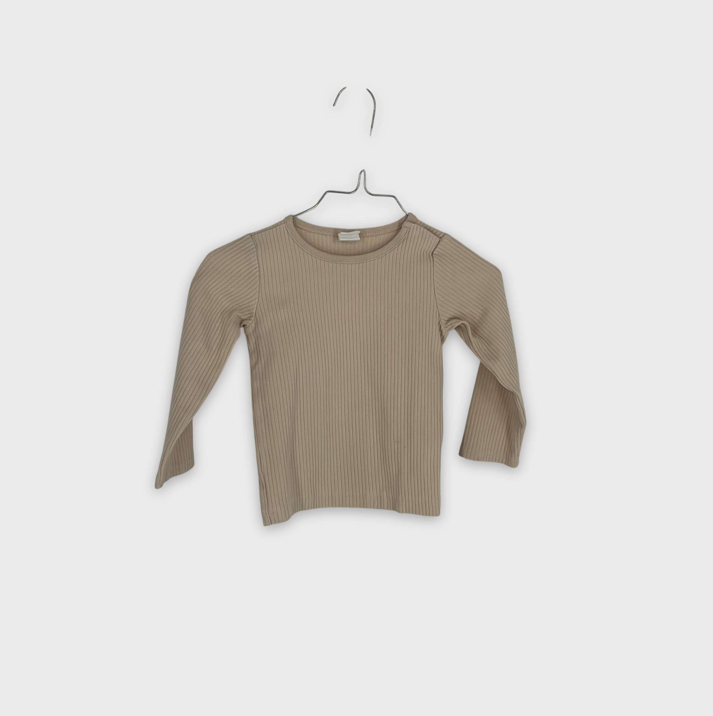 0-T-shirt manches longues H&M 12-18 Mois