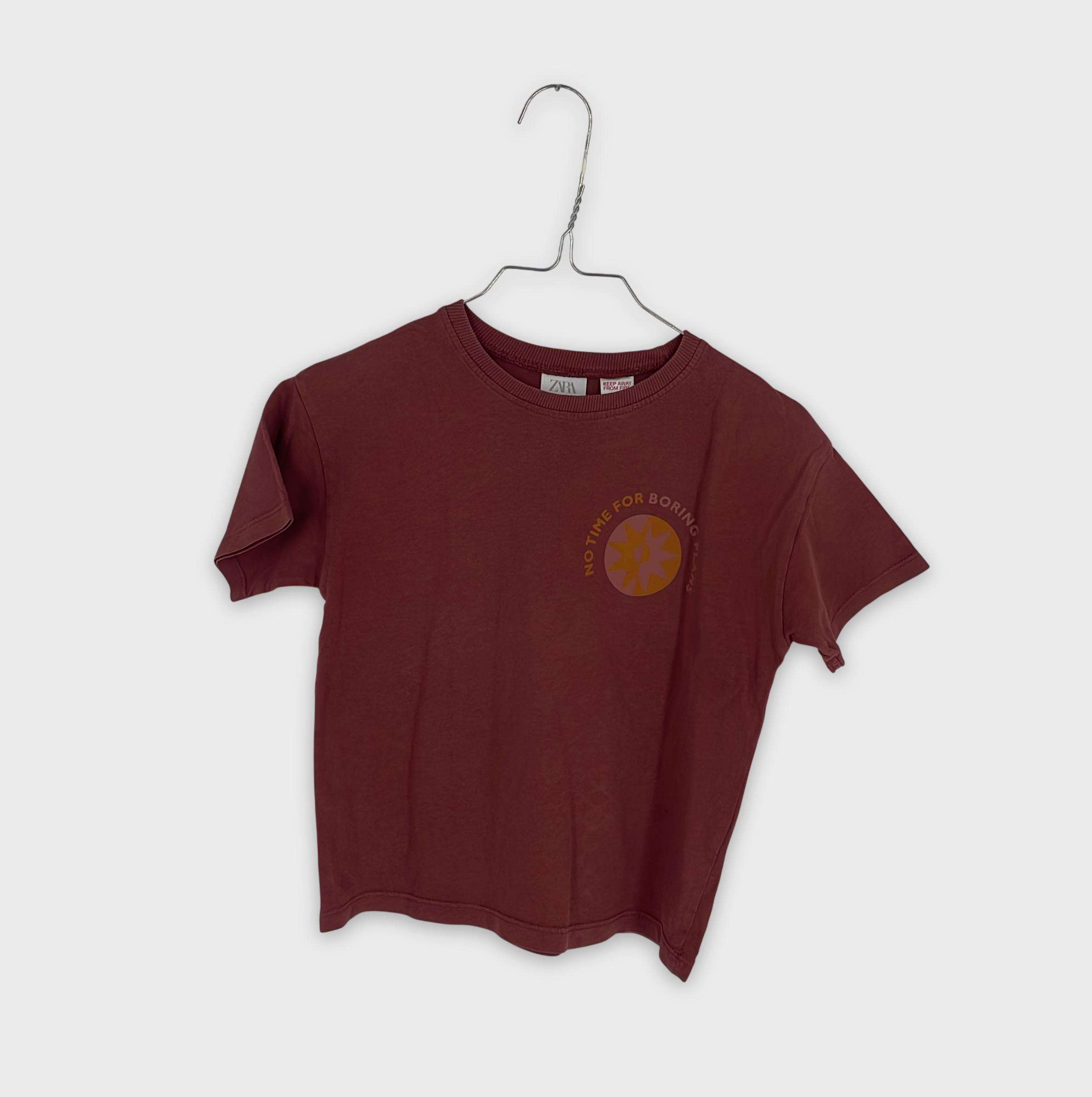 0-T-shirt manches courtes Zara Kids 3-4 Ans