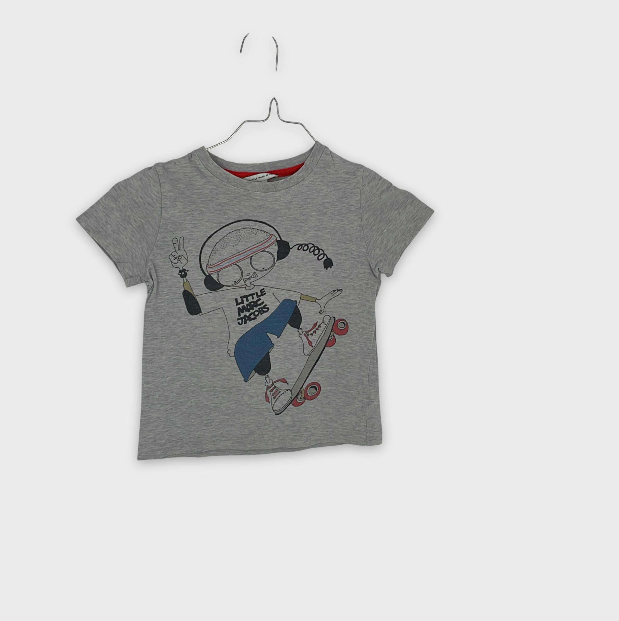 0-T-shirt manches courtes Marc Jacob 4 ans