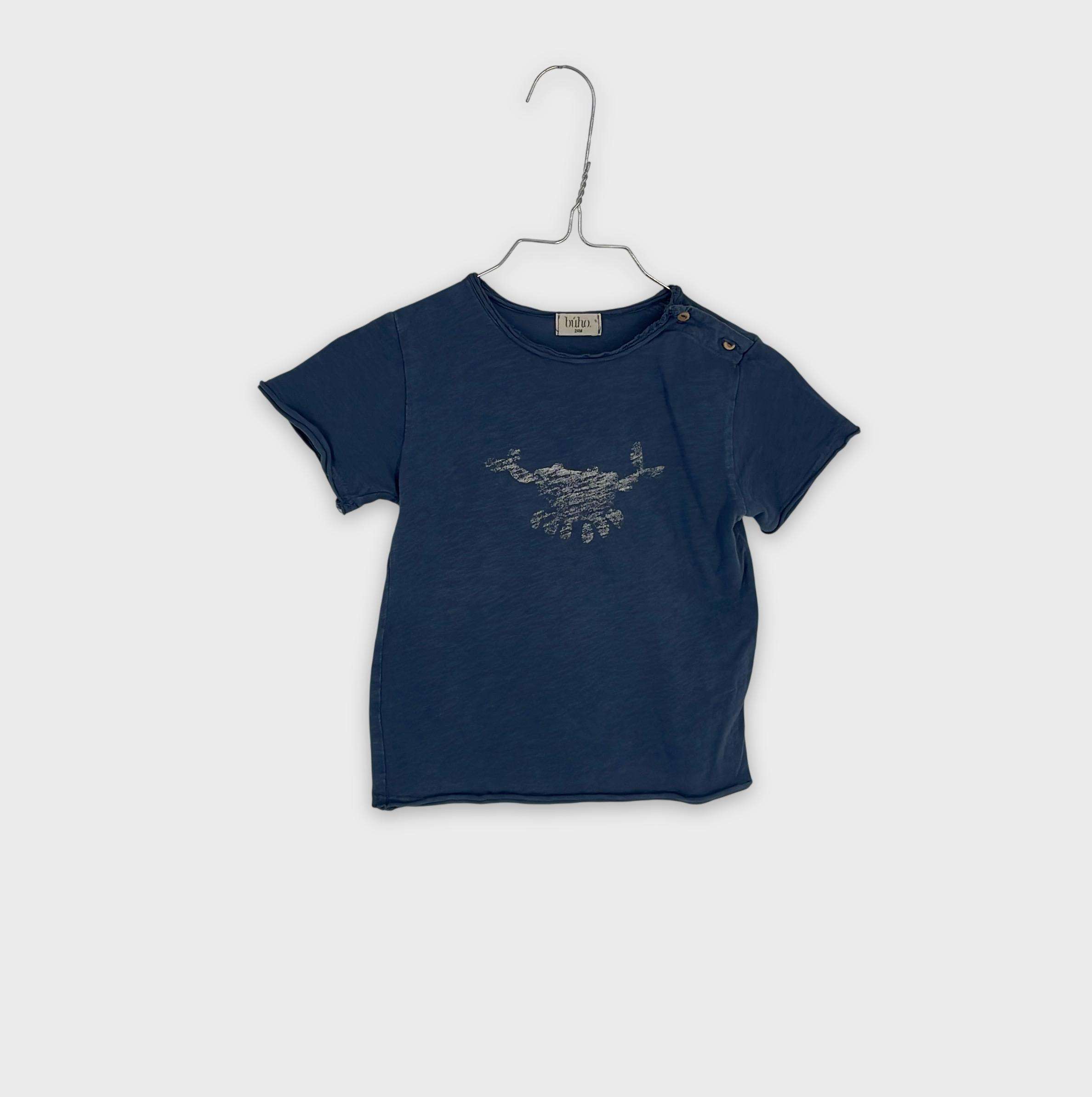 0-T-shirt manches courtes Búho 24 mois