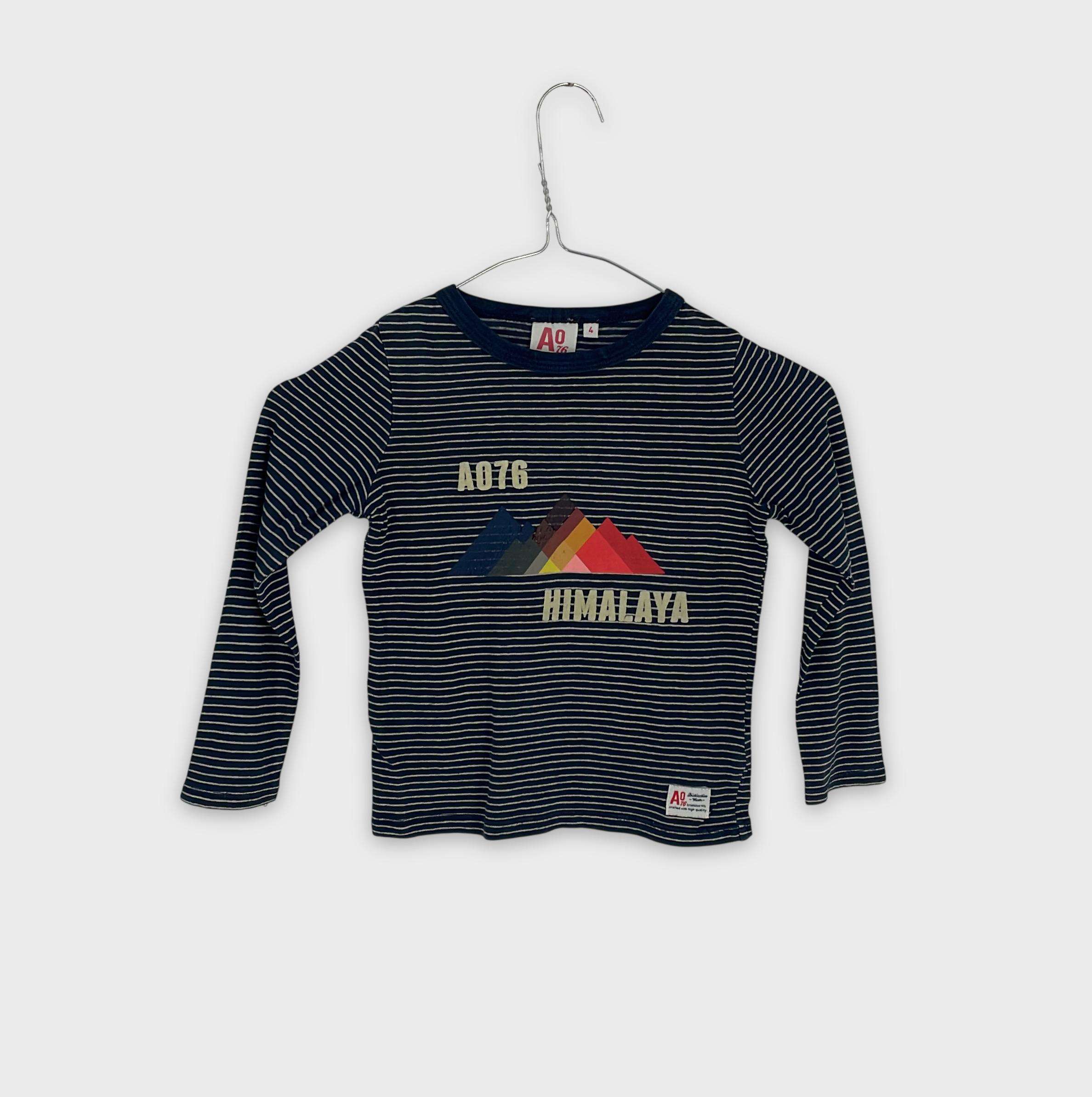 0-T-shirt manches longues American Outfitters 4 ans
