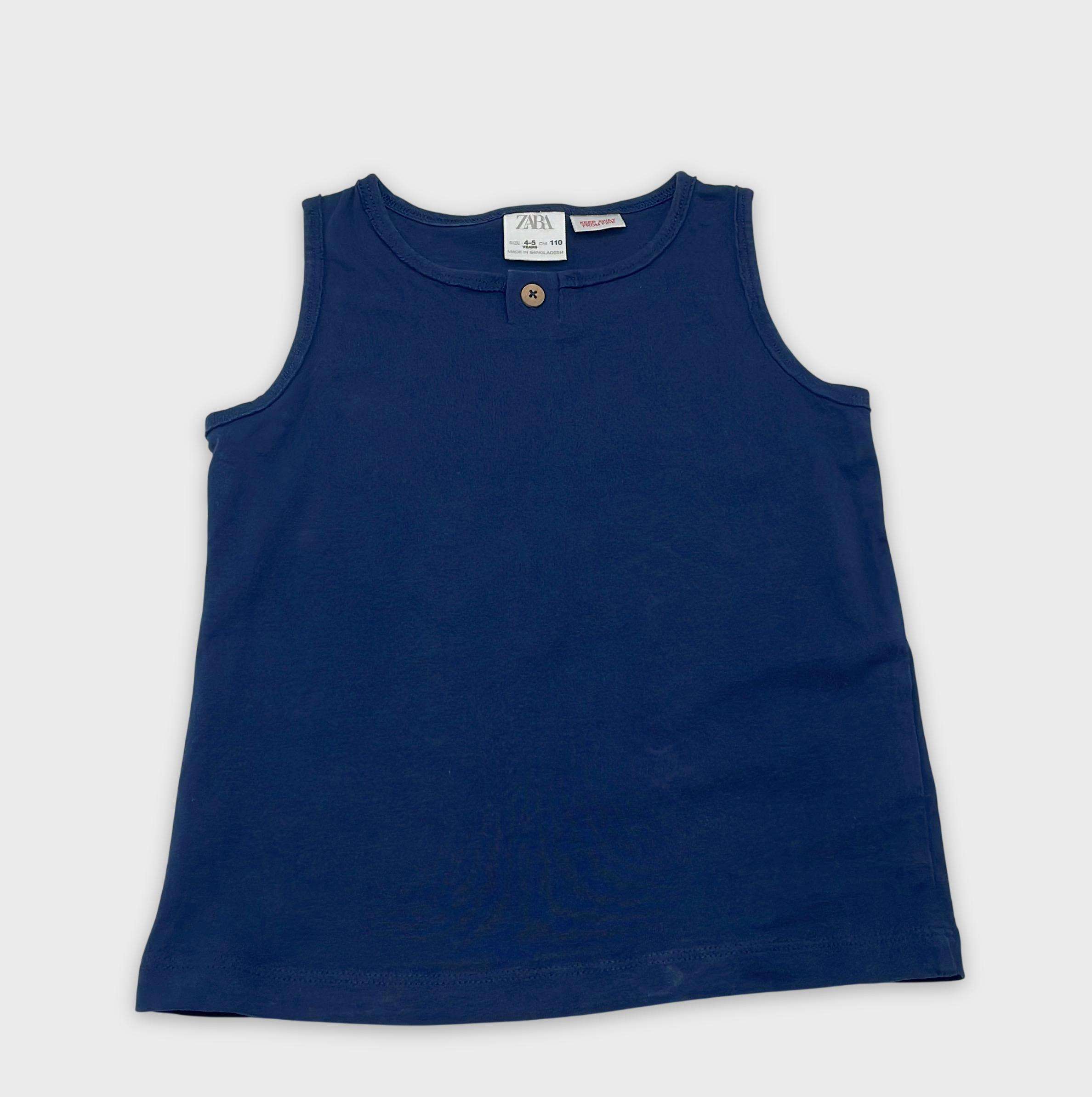 0-T-shirt manches courtes Zara Kids 4-5 Ans
