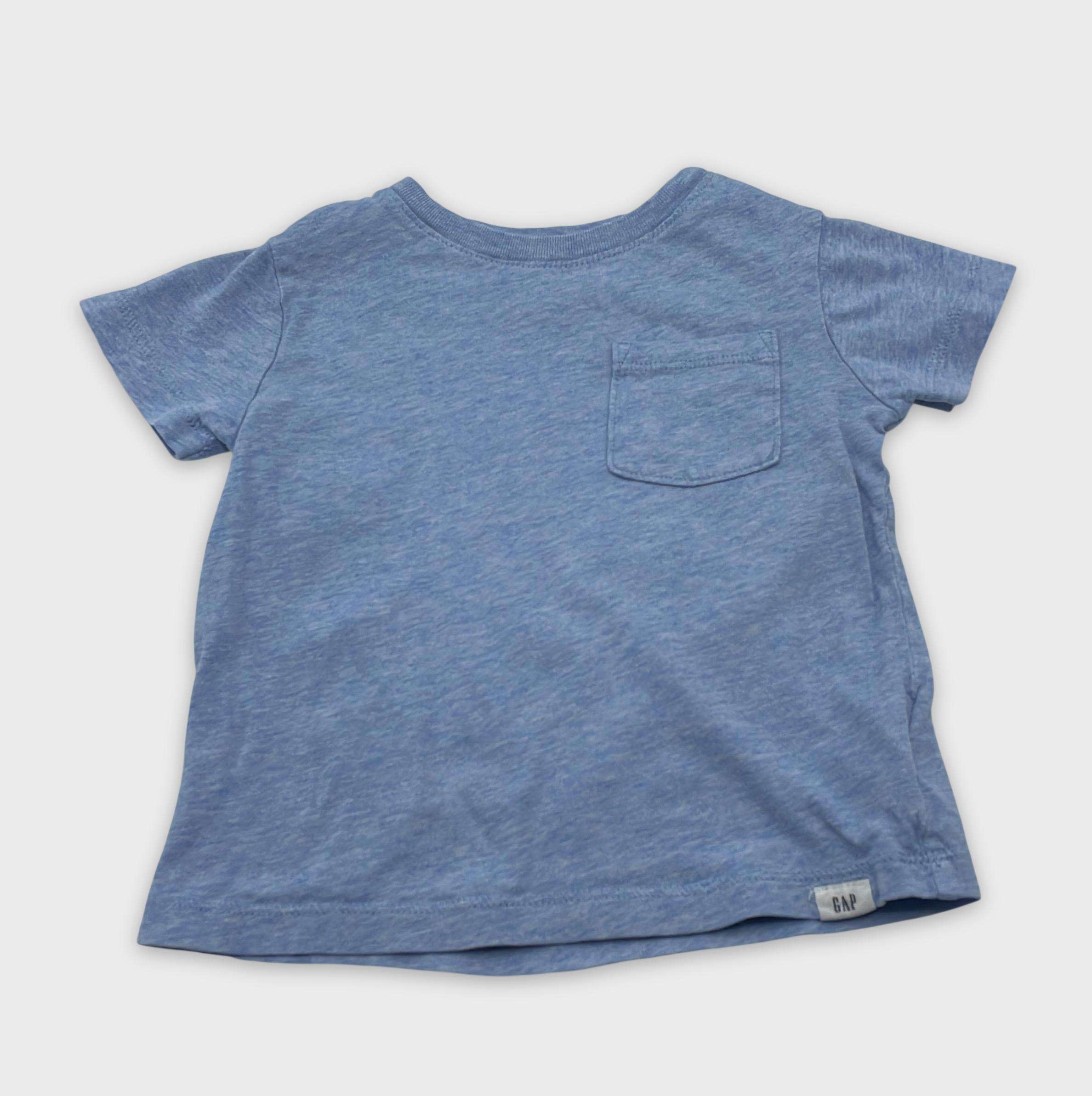 0-T-shirt manches courtes Gap 12-18 Mois