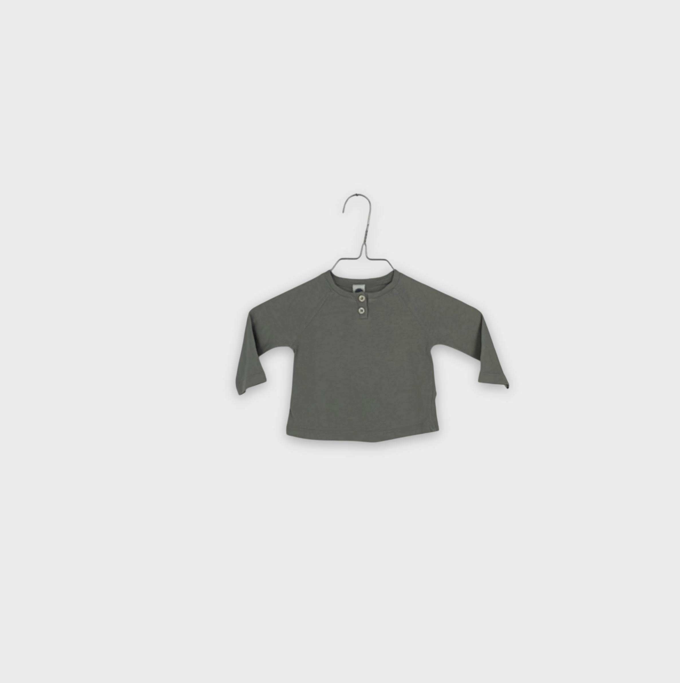 0-T-shirt manches longues Le Petit Germain 6 mois