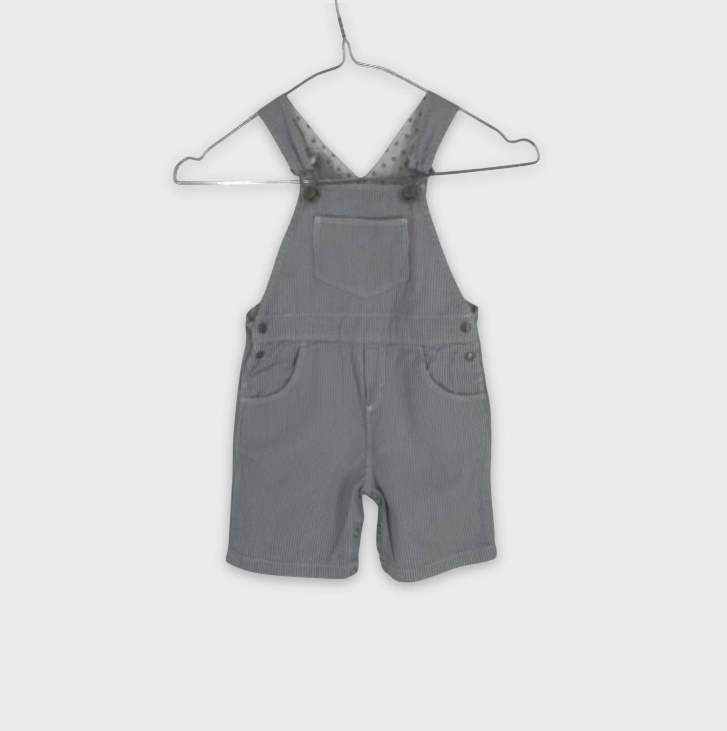 0-Salopette (courte) Petit Bateau 24 mois