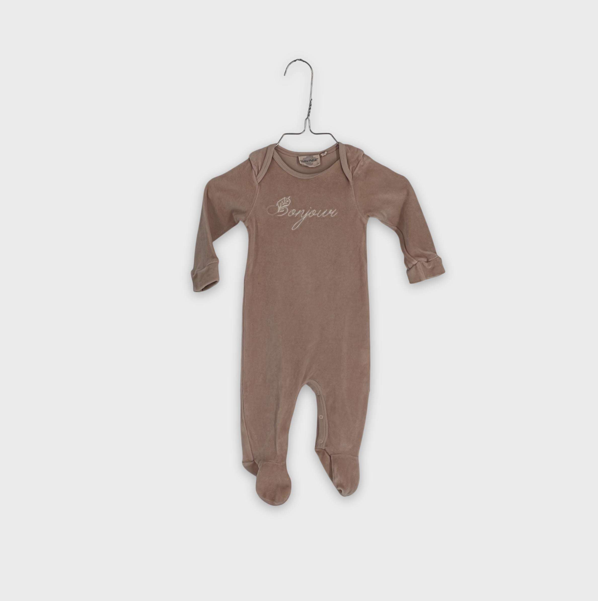 0-Pyjama long Moumout' 3 mois