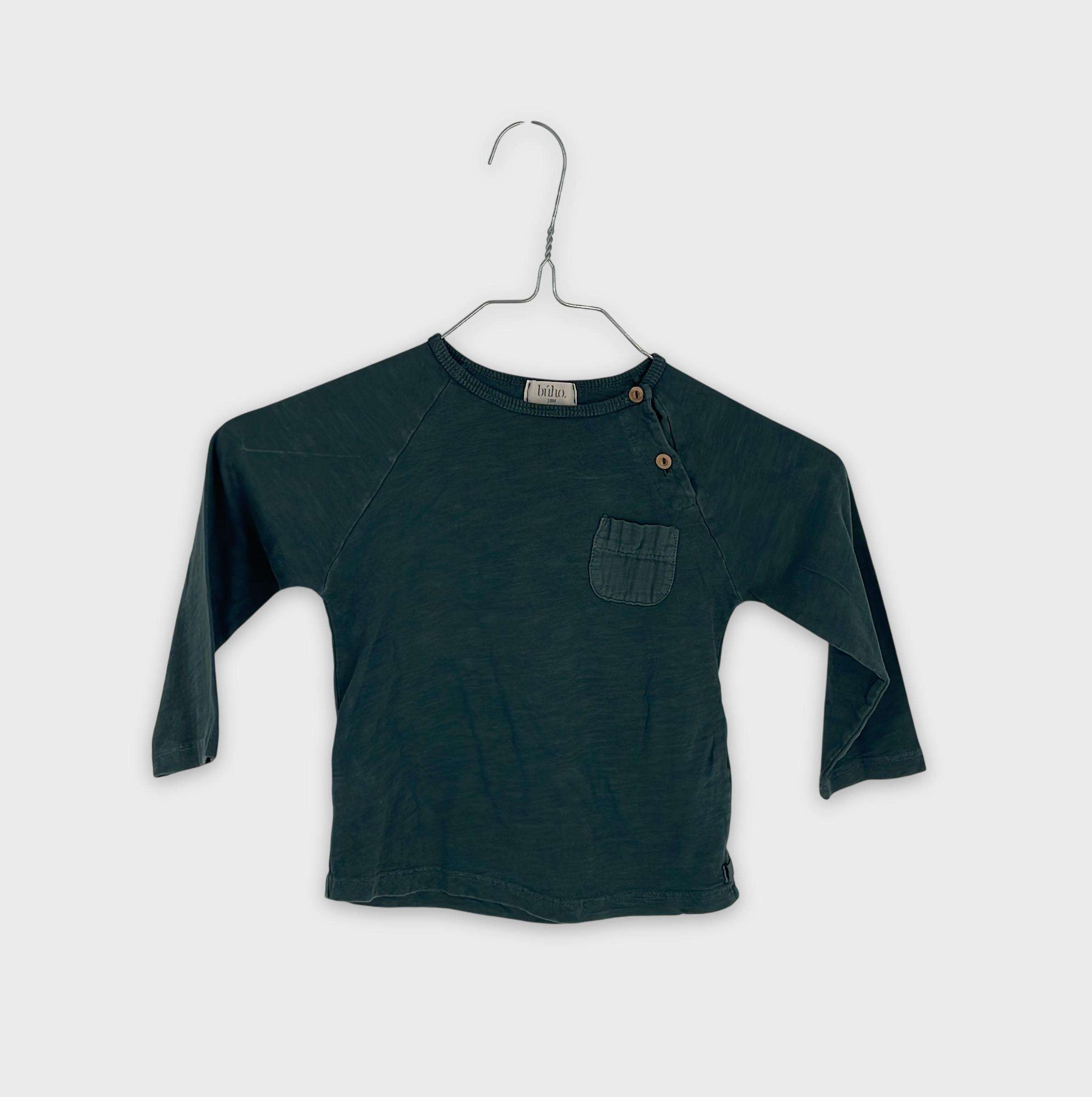 0-T-shirt manches longues Búho 18 mois